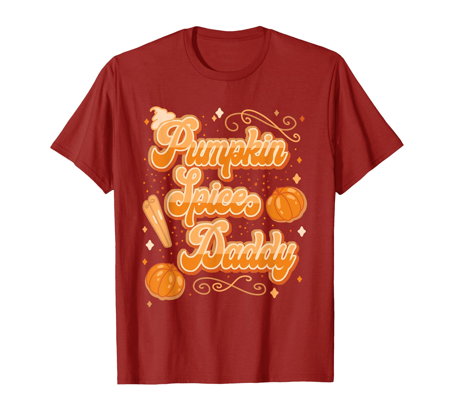 Pumpkin Spice Daddy Funny Spooky Halloween T-Shirt