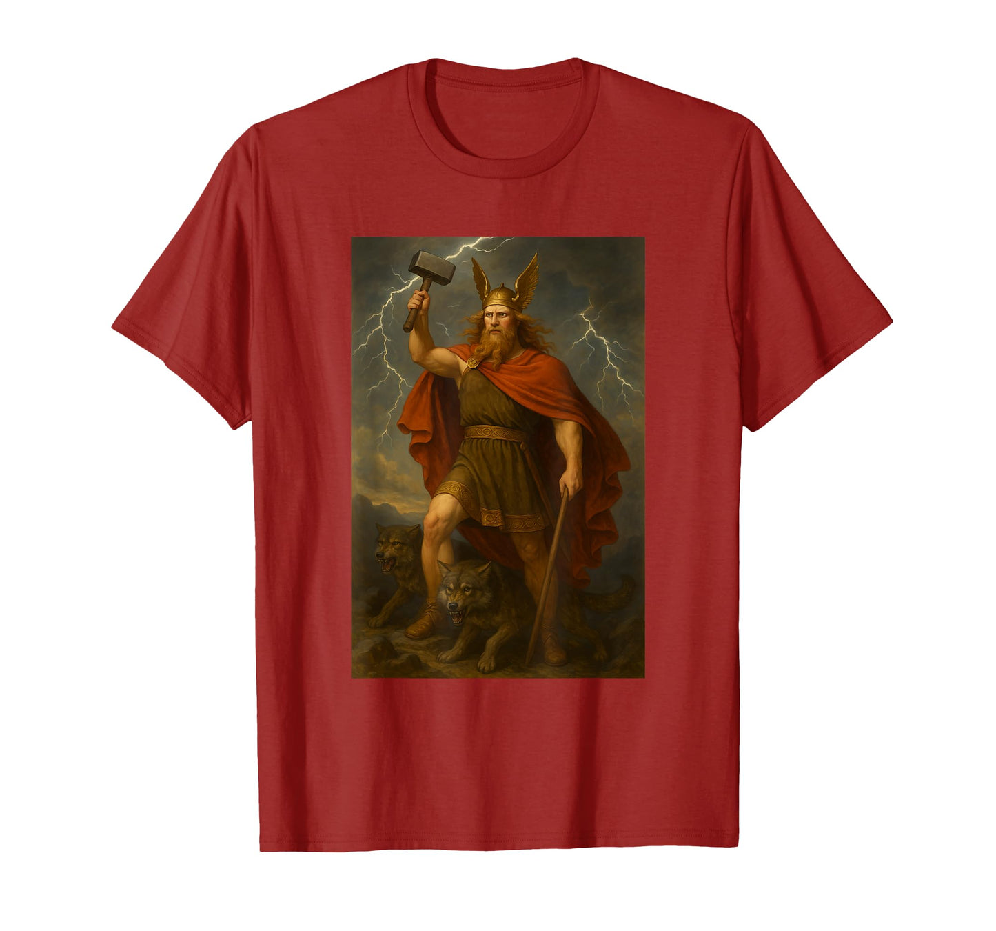 Norse Mythology Thunder God Thor T-Shirt