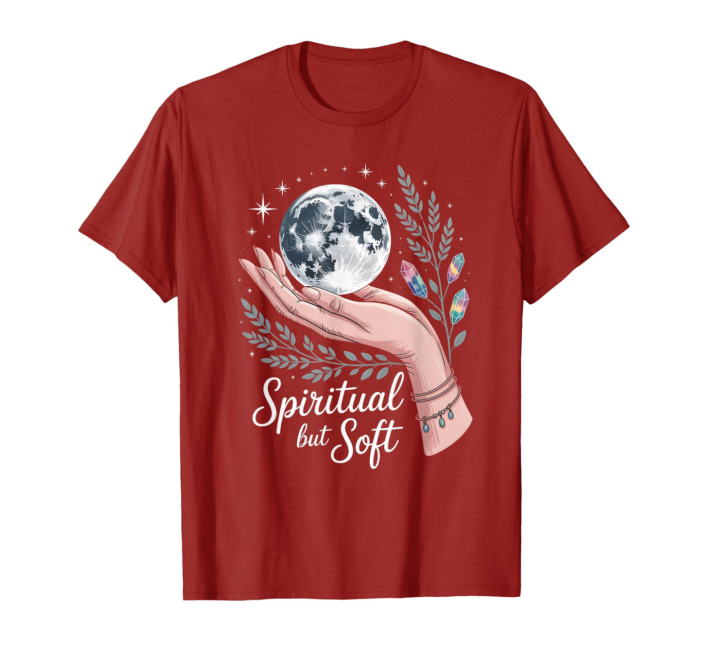 Spiritual But Pretty Flower Yoga Chakra Comfy Womens God T-Shirt