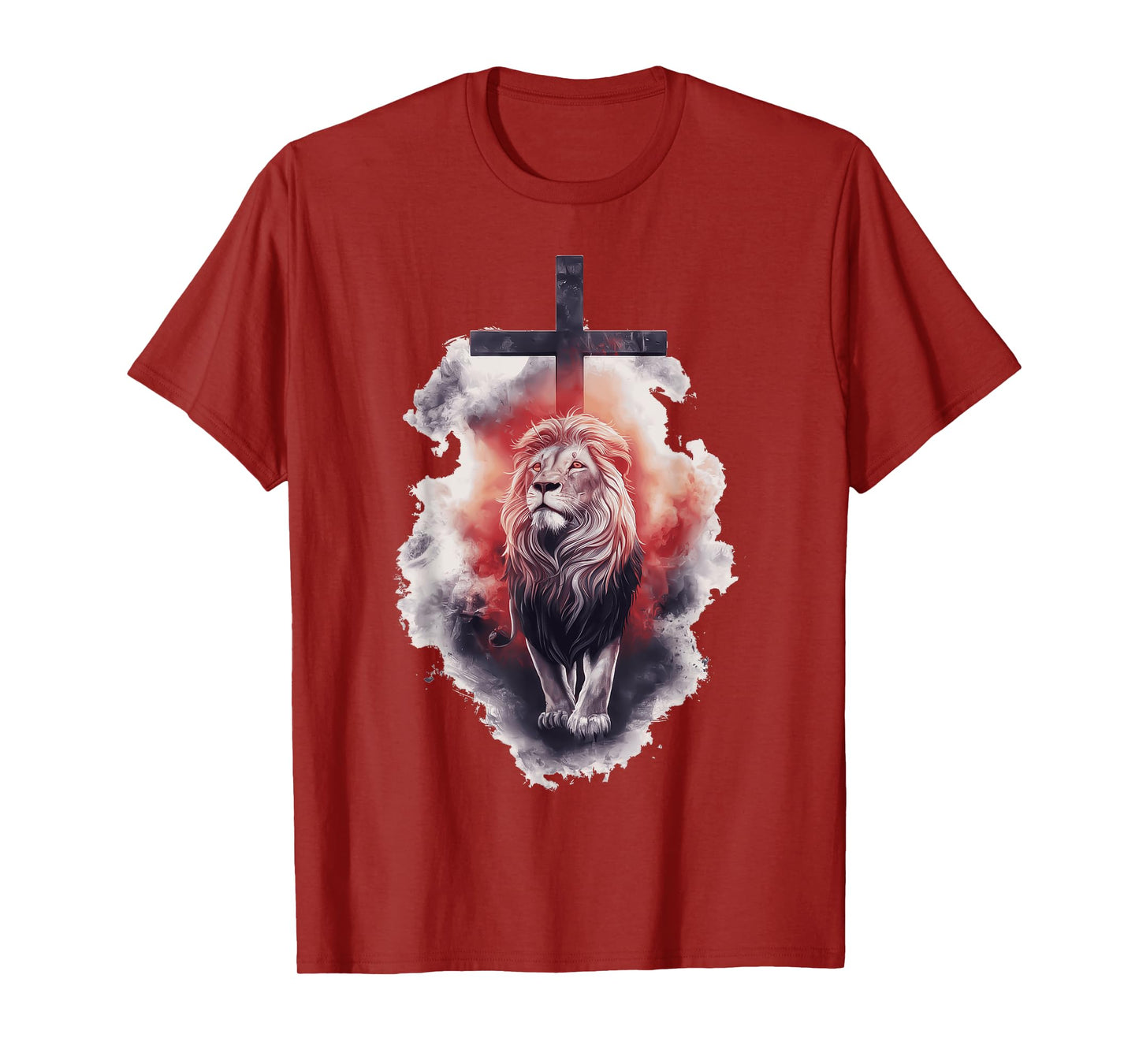 Jesus Lion of Judah Christian Faith for Men and Women T-Shirt