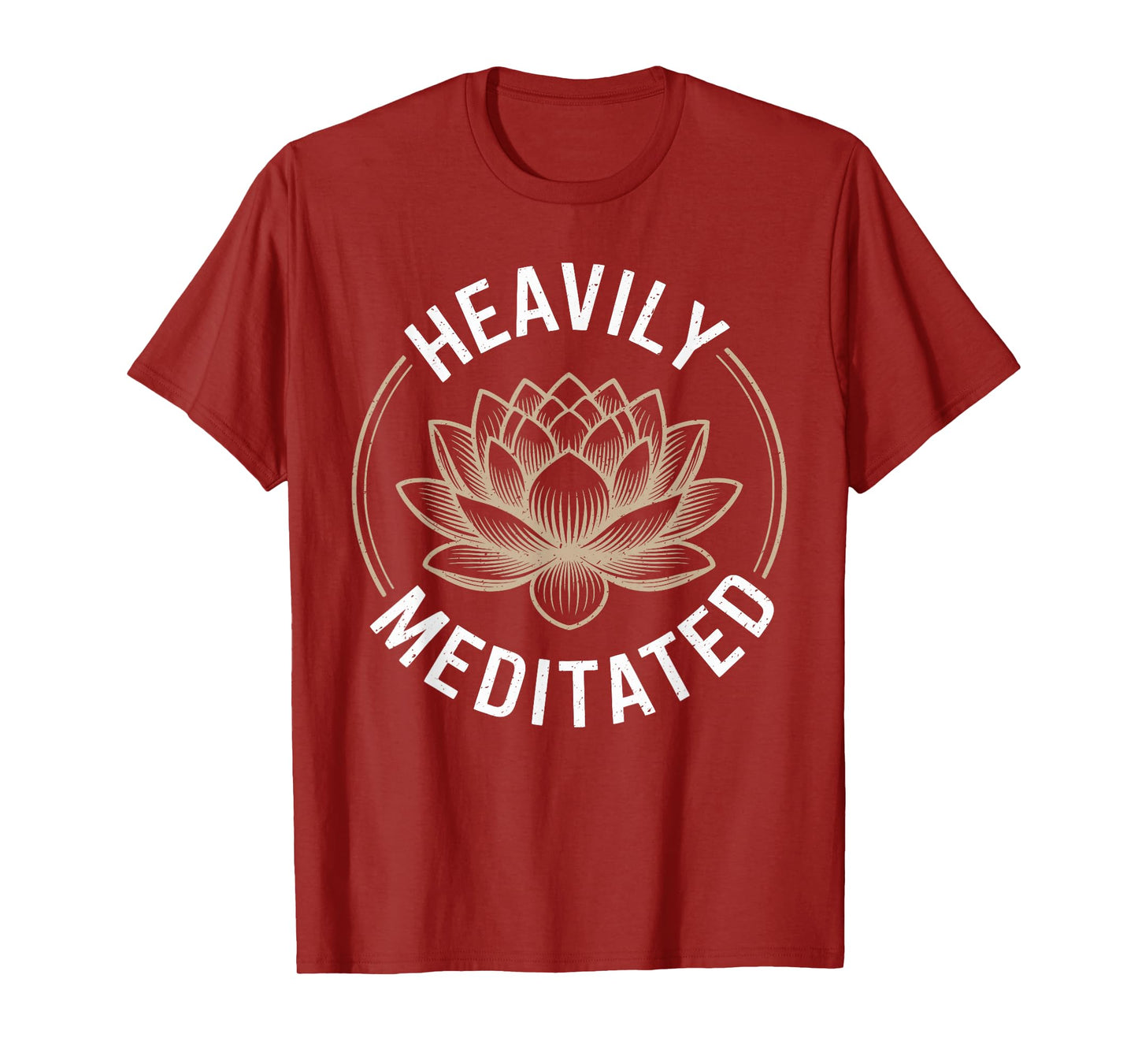 Heavily Meditated Spiritual Yoga T-Shirt