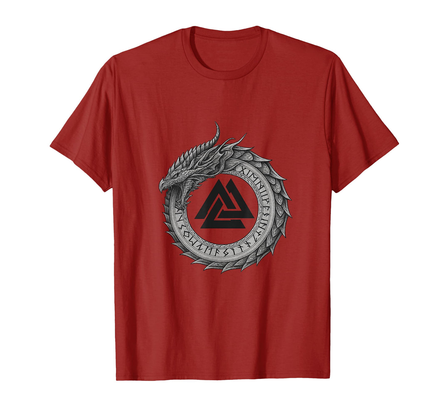 Viking Men's Vegvisir Celtic Germanic Valhalla Compass T-Shirt