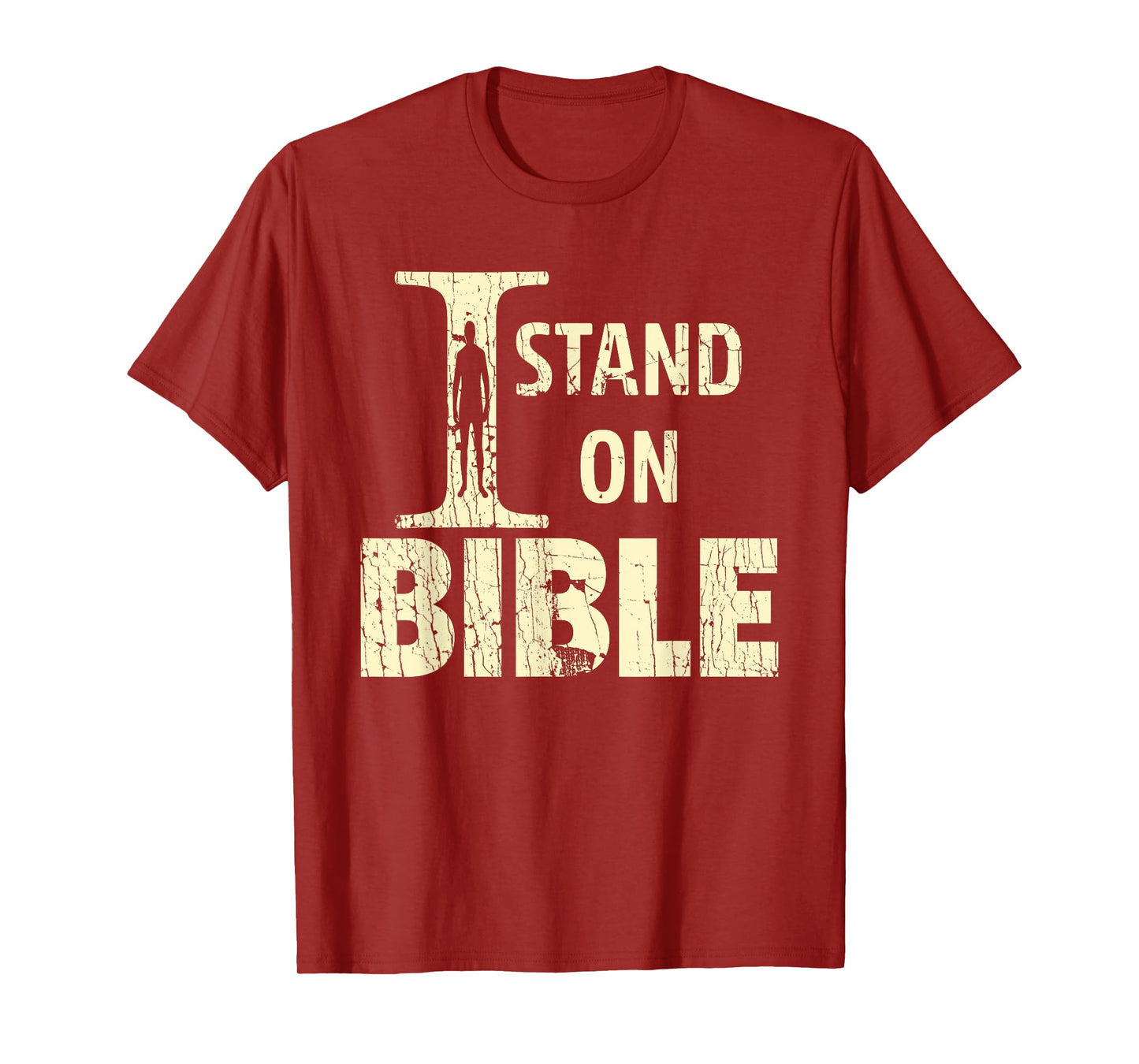 I Stand On Bible Faith With God Bible Verse Lover T-Shirt