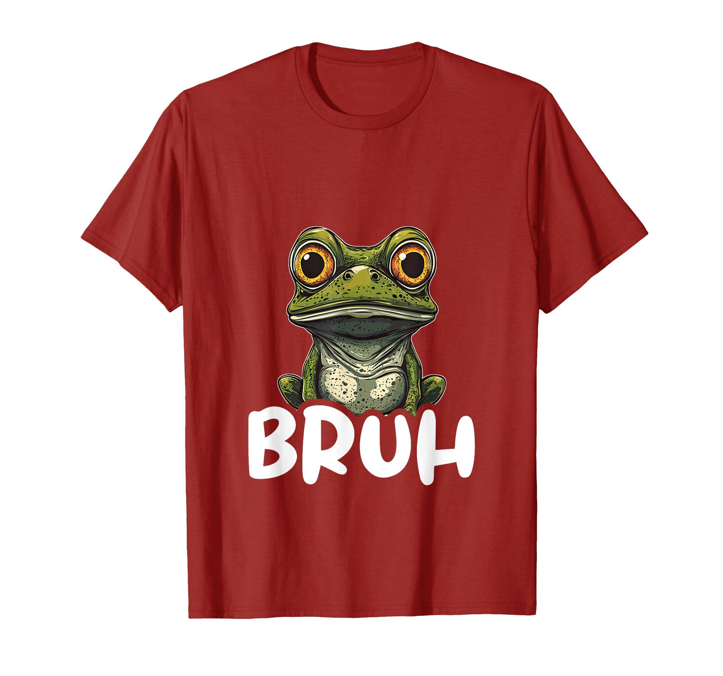 Frog Lover Bruh Funny Frog T-Shirt
