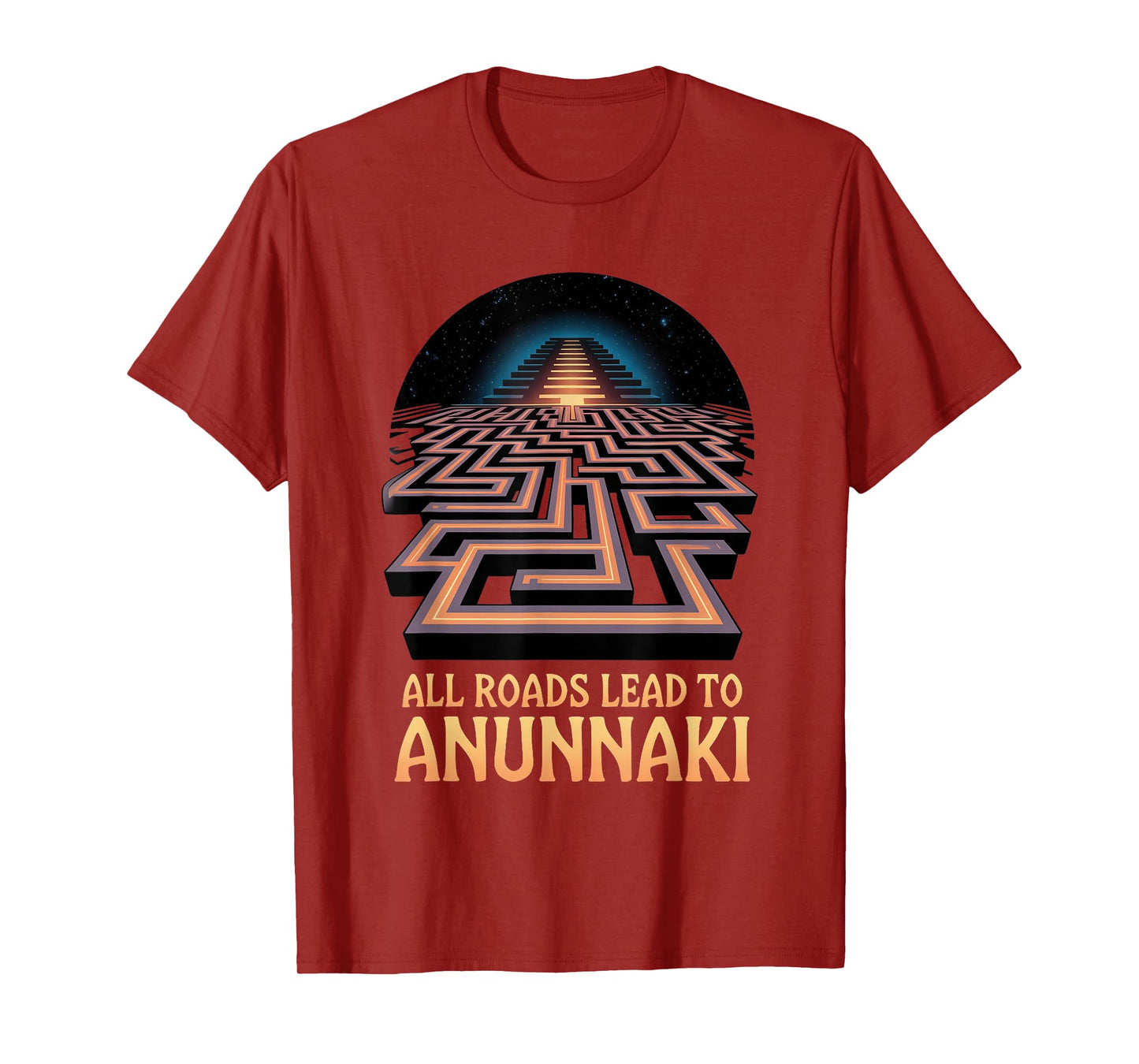 All Roads Lead to Anunnaki Enki Ancient Mesopotamia T-Shirt