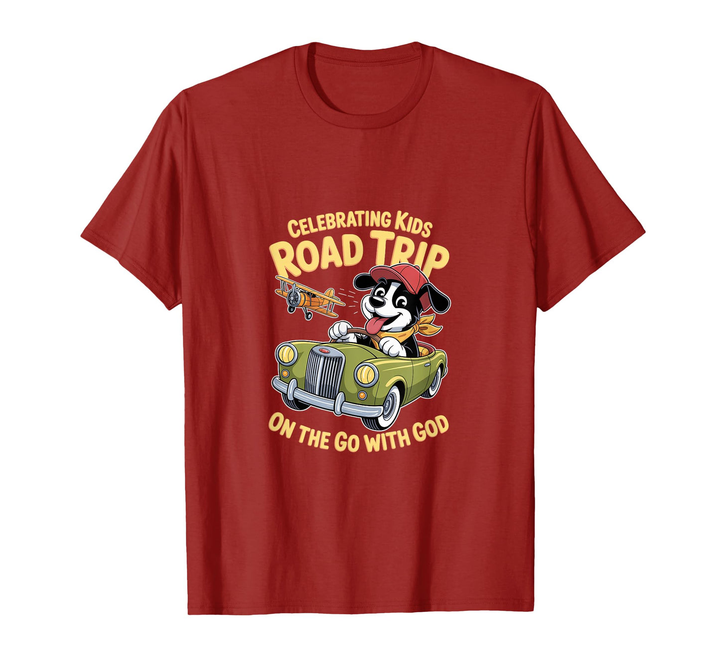 Celebrating Kids Road Trip On The Go With God VBS 2025 T-Shirt