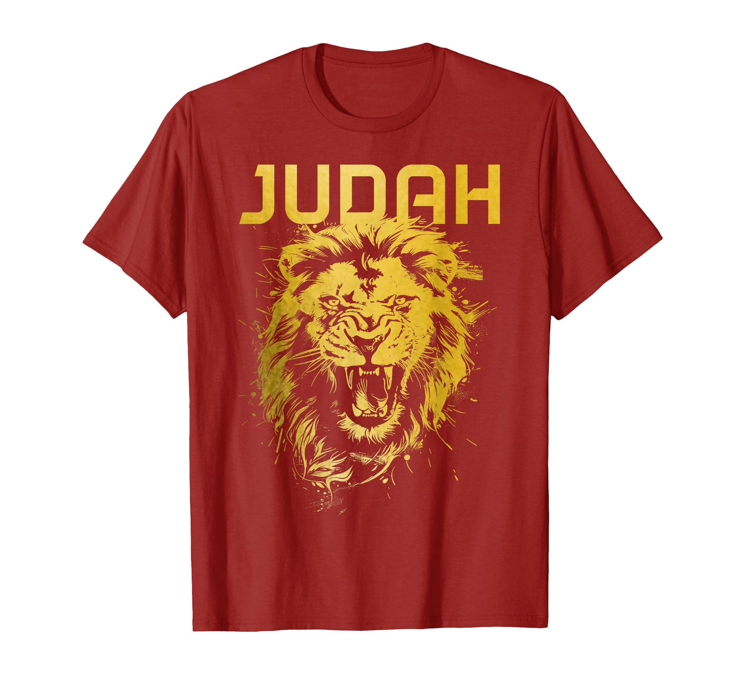 Lion Of Judah Hebrew Israelite Christian Jewish African YHWH T-Shirt