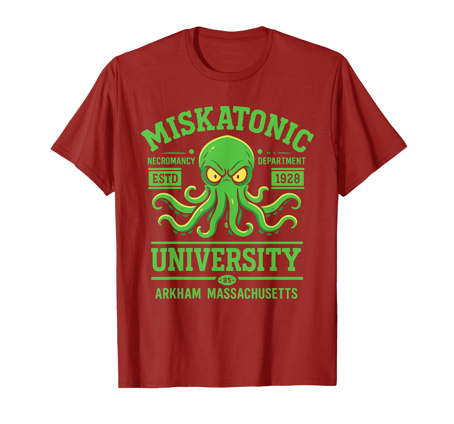 Miskatonic University Cthulhu Lovecraft Parody Gift T-Shirt