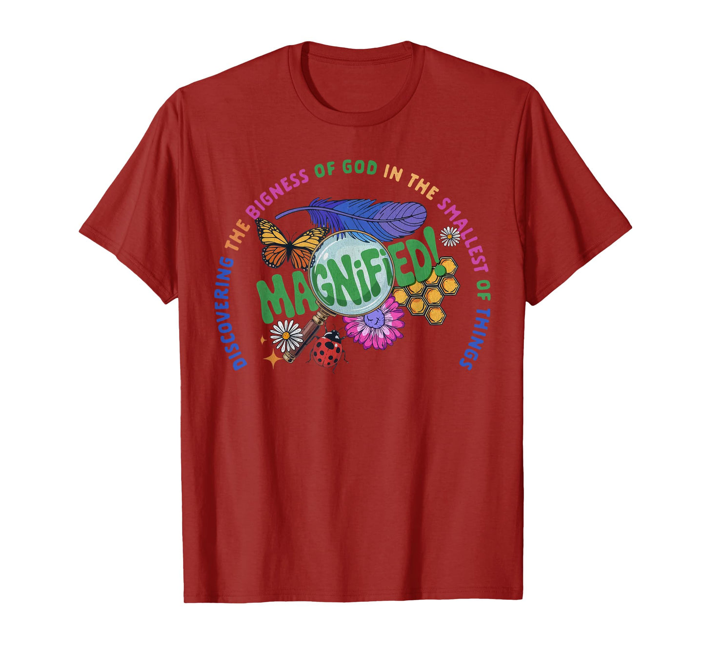 Magnified VBS 2025 Discovering The Bigness Of God Christian T-Shirt