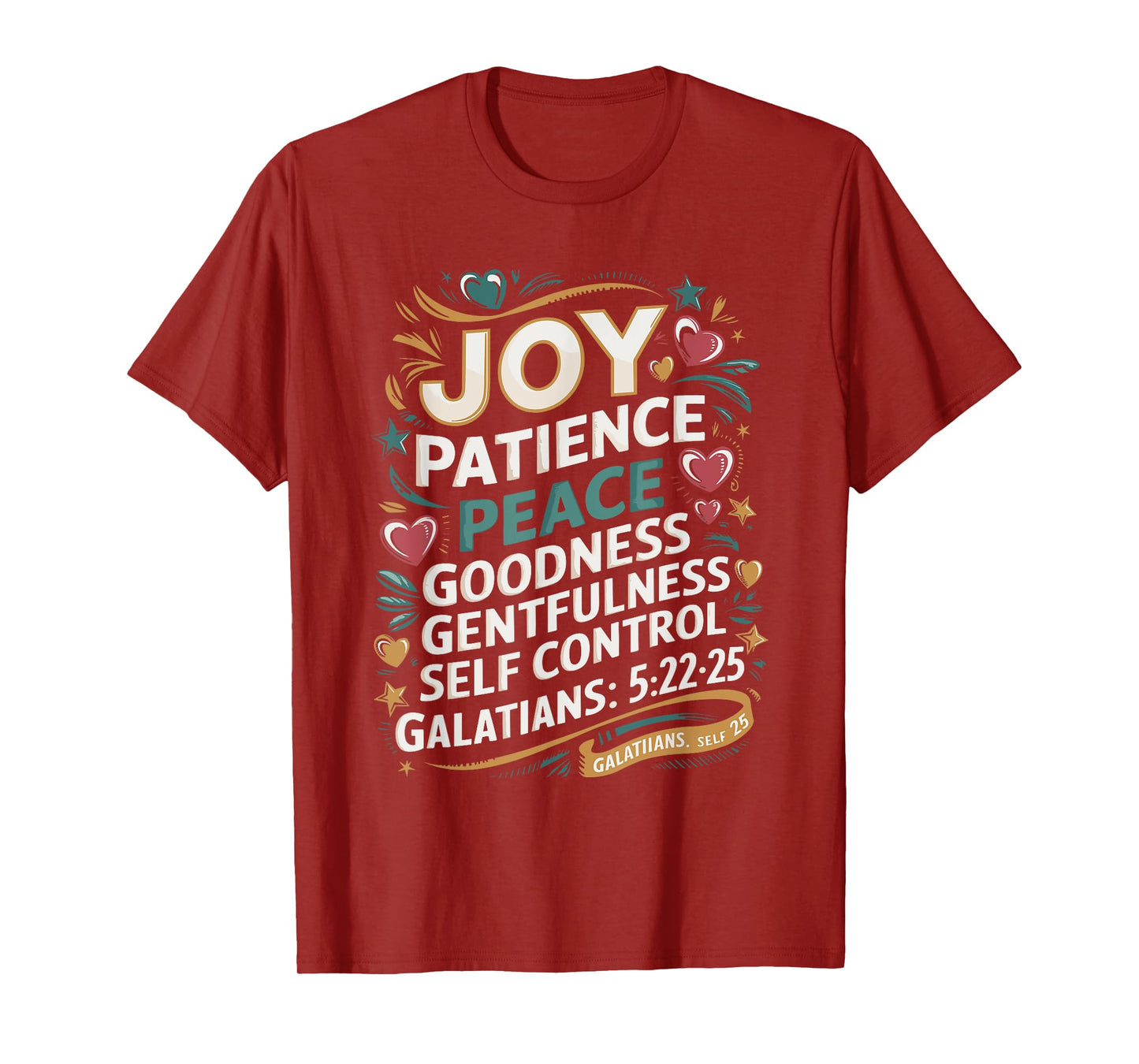 Awesome Galatians Fruit Of The Spirit Religious Verses T-Shirt