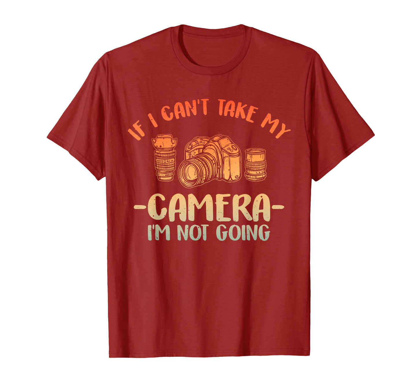 Photography Art For Men Women Camera Lover Photographer T-Shirt