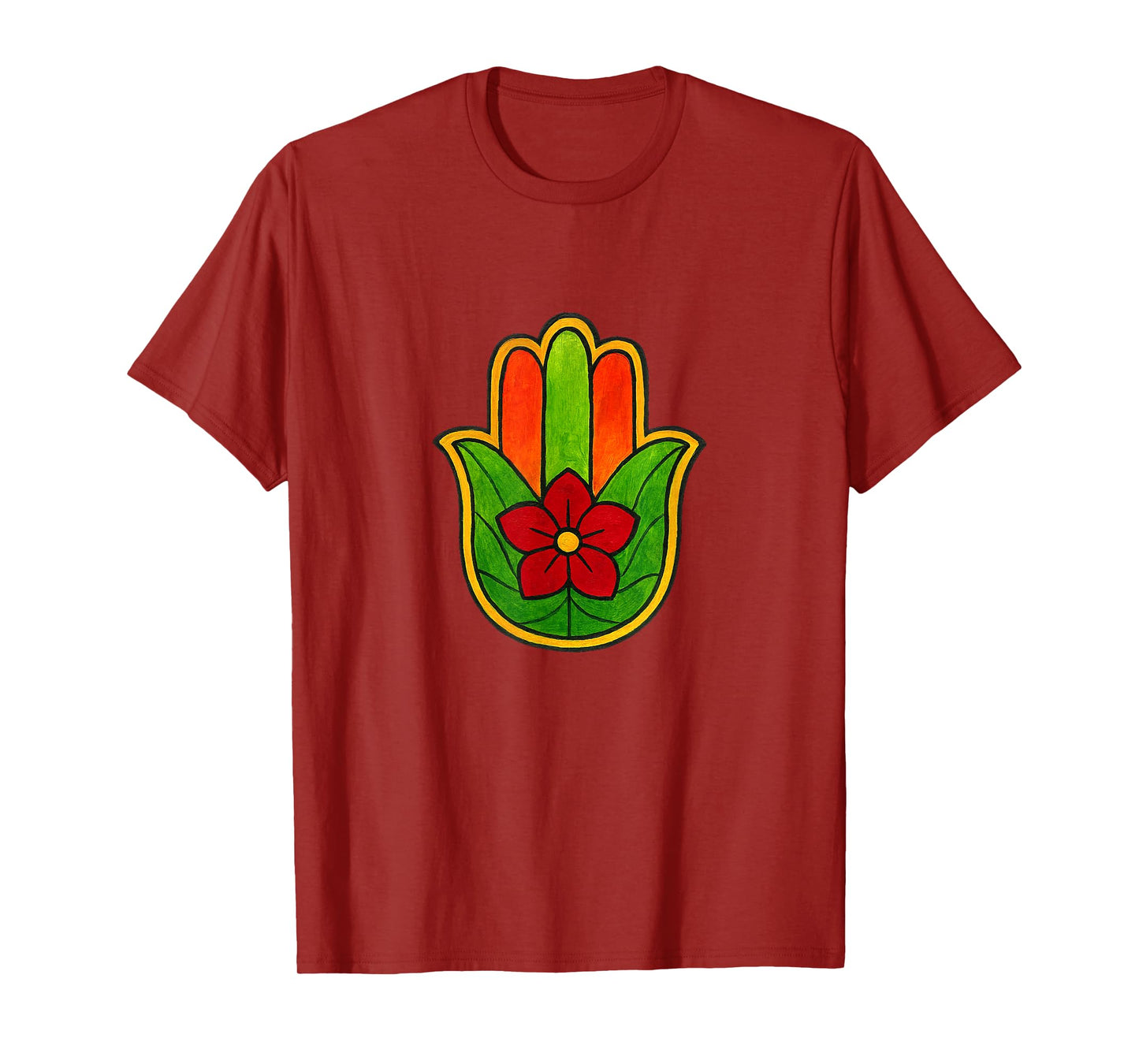 Vintage Hamsa Hand Eye of God Protection Symbol T-Shirt