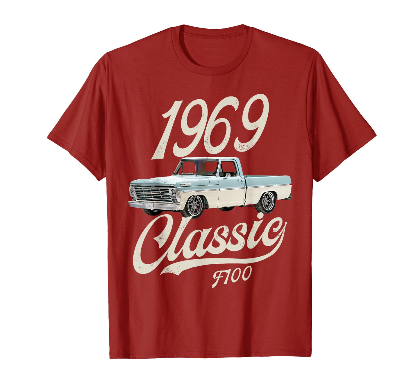 1969 classic f100 blue white T-Shirt