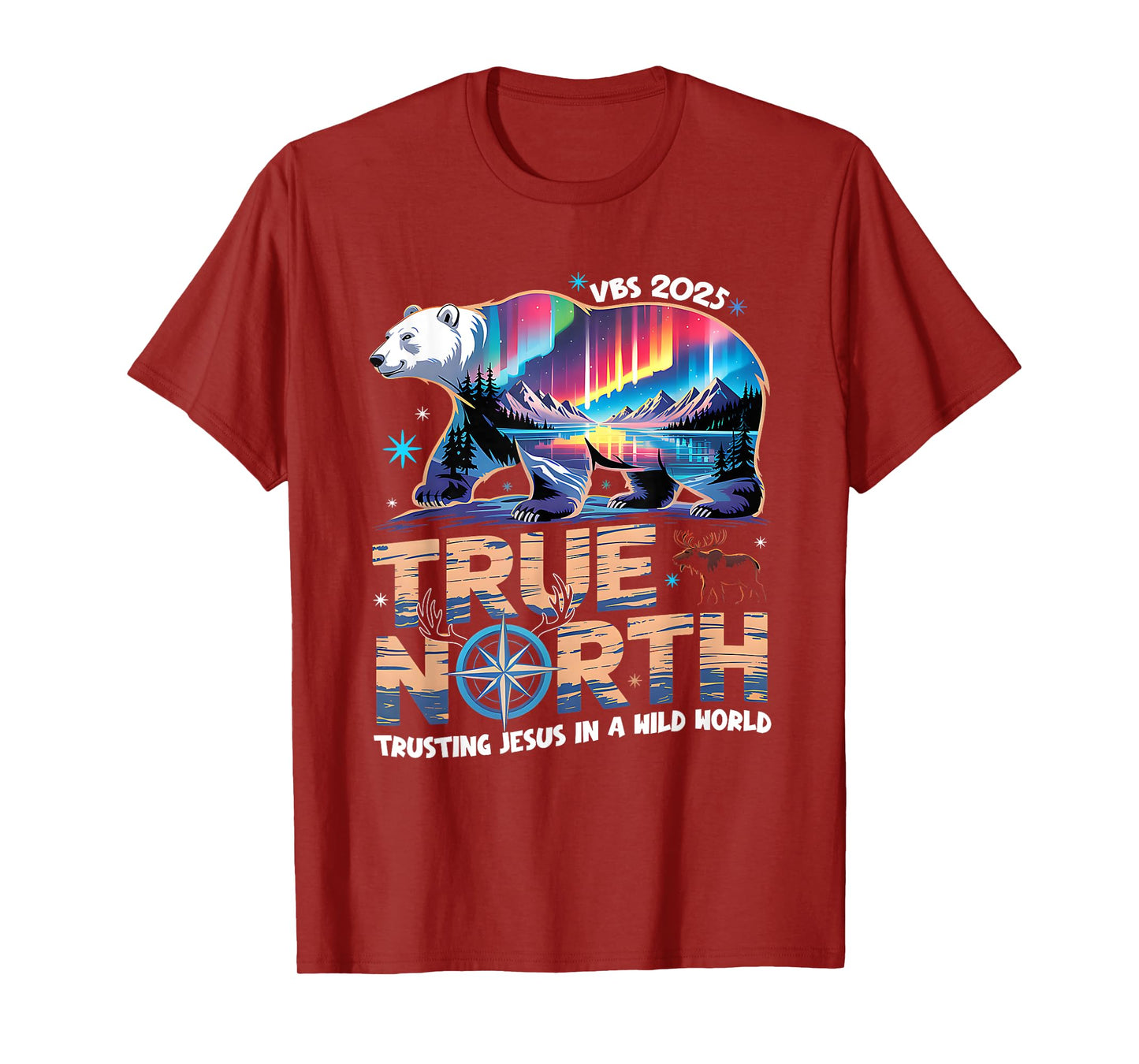True North VBS 2025 Trusting Jesus Wilderness Christian T-Shirt