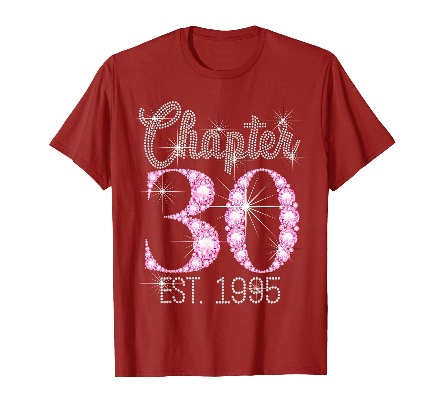 Chapter 30 EST 1995 30Th Birthday T-Shirt