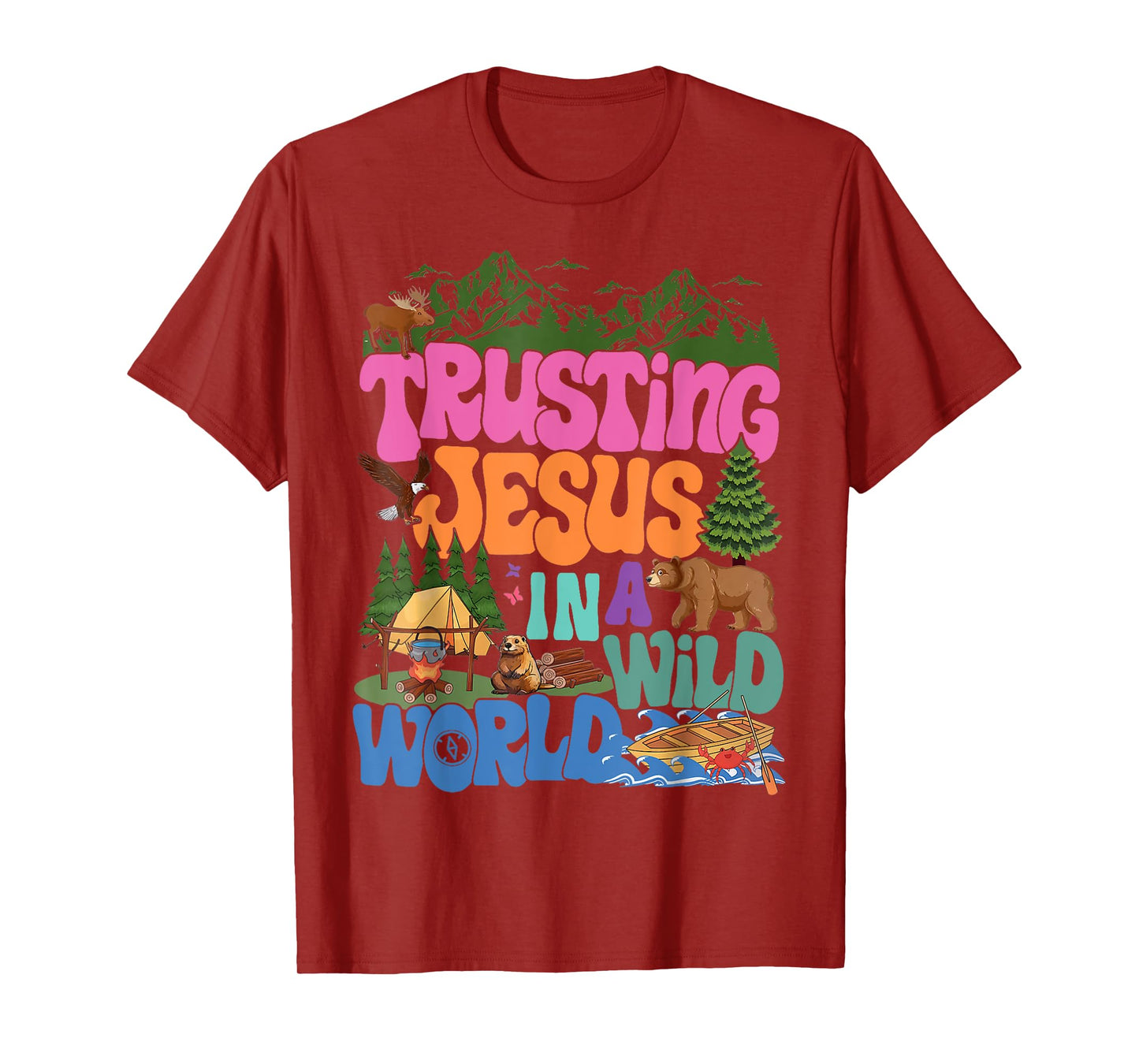 True North VBS Trusting Jesus In A Wild World Summer Camp T-Shirt