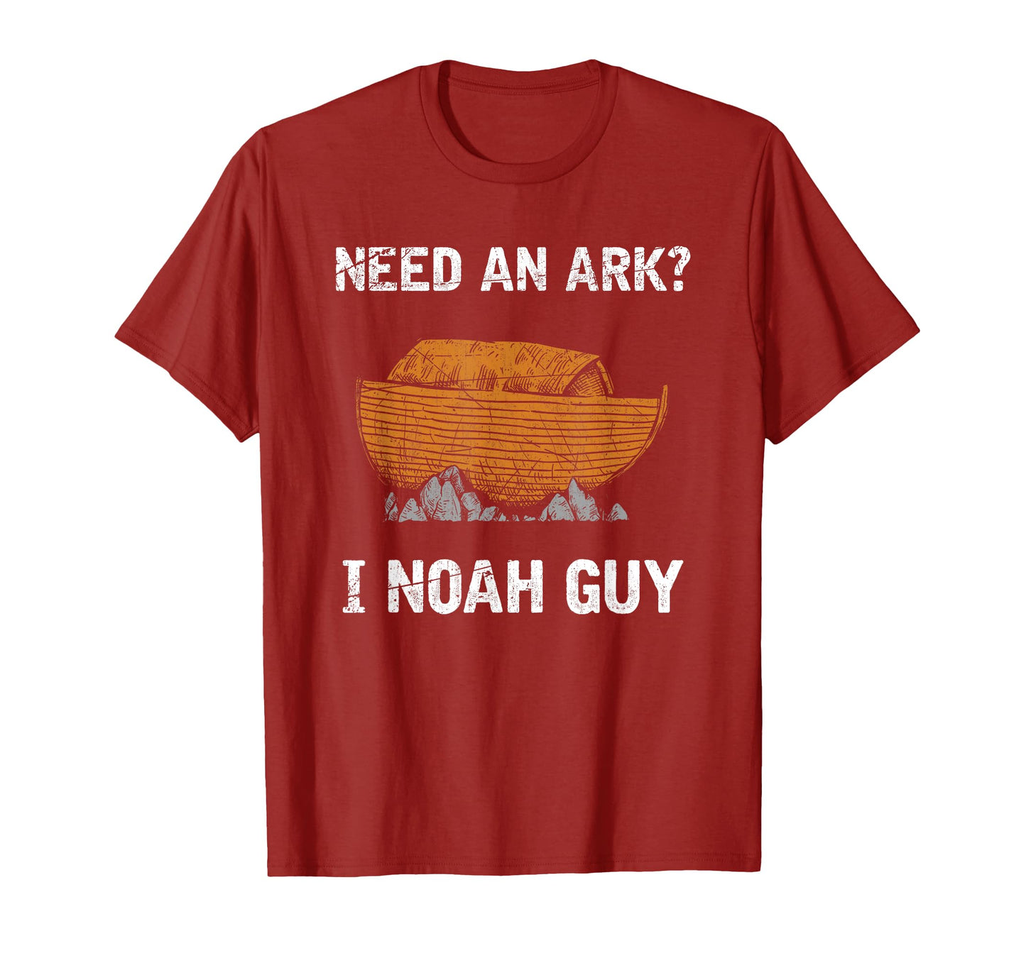Need An Ark I Noah Guy Funny Bible Gift Prayer T-Shirt