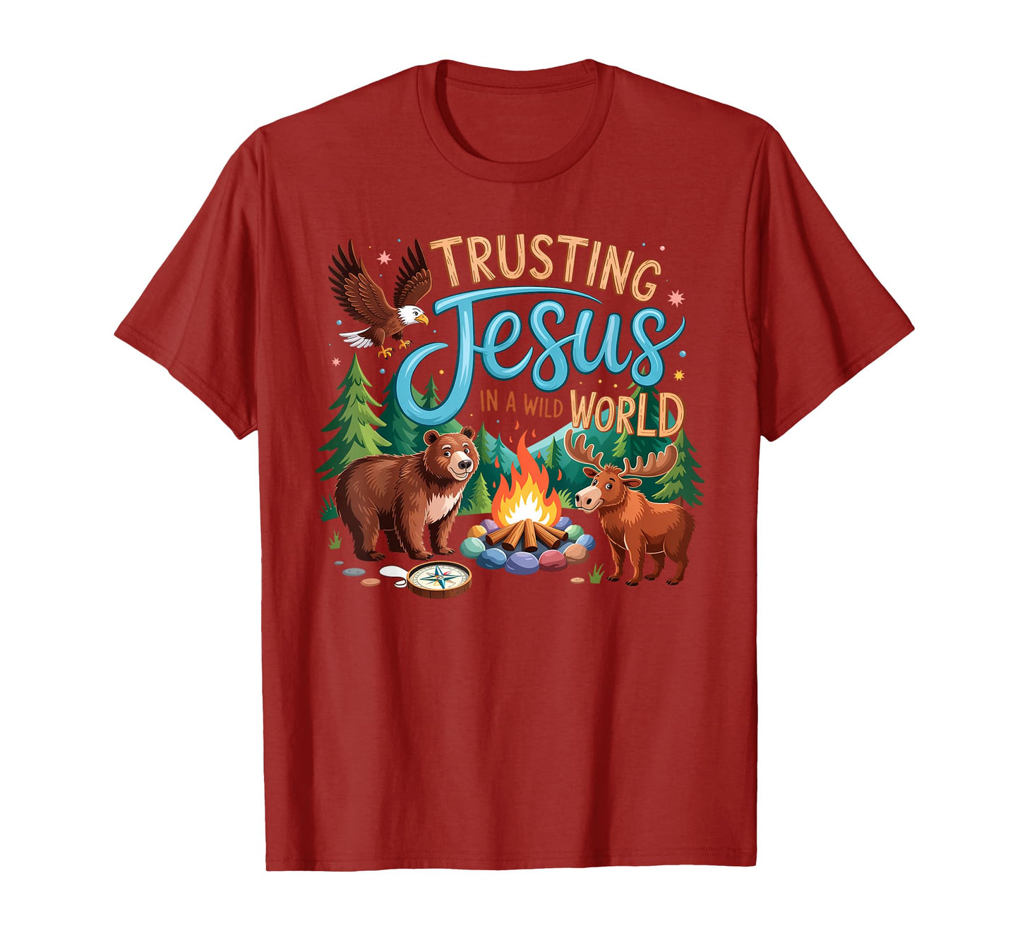 True North VBS Trusting Jesus In A Wild World Summer Camp T-Shirt