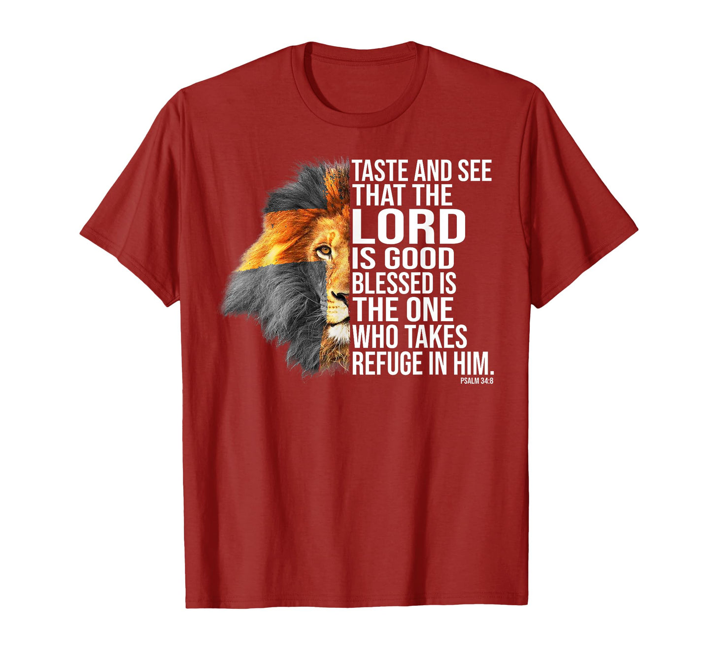 Faith in God - Psalm Christian Bible T-Shirt