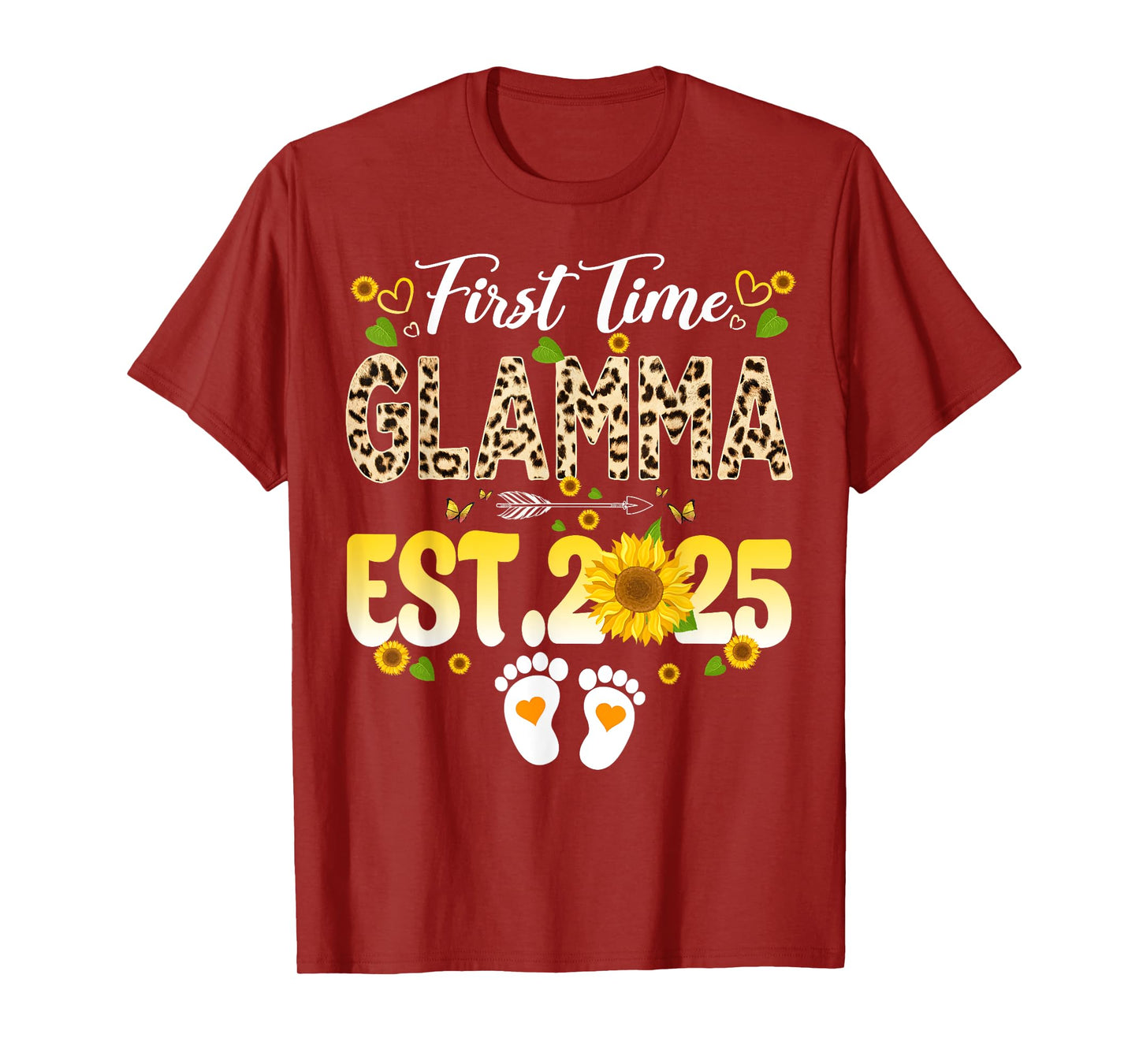 Soon to be Glamma 2025 Mother's Day First Time Mom Pregnancy T-Shirt