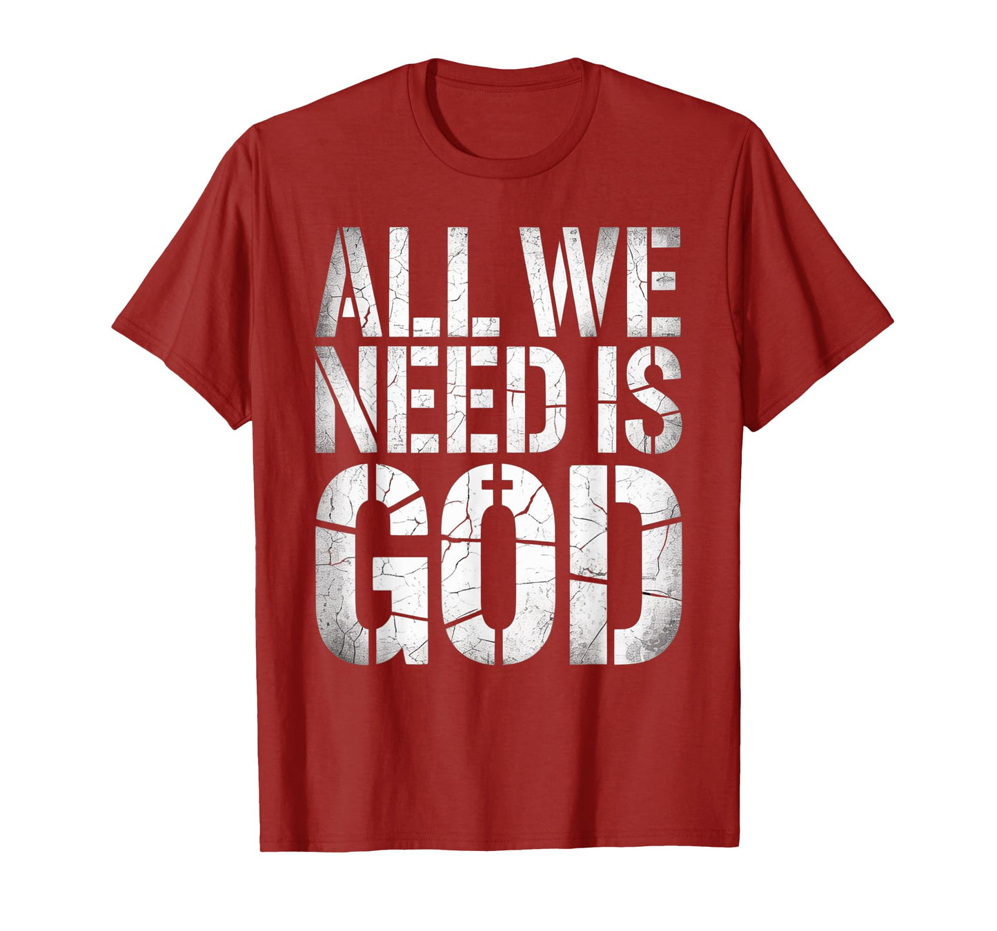 Christian Shirts for Men Inspirational God Faith Jesus T-Shirt
