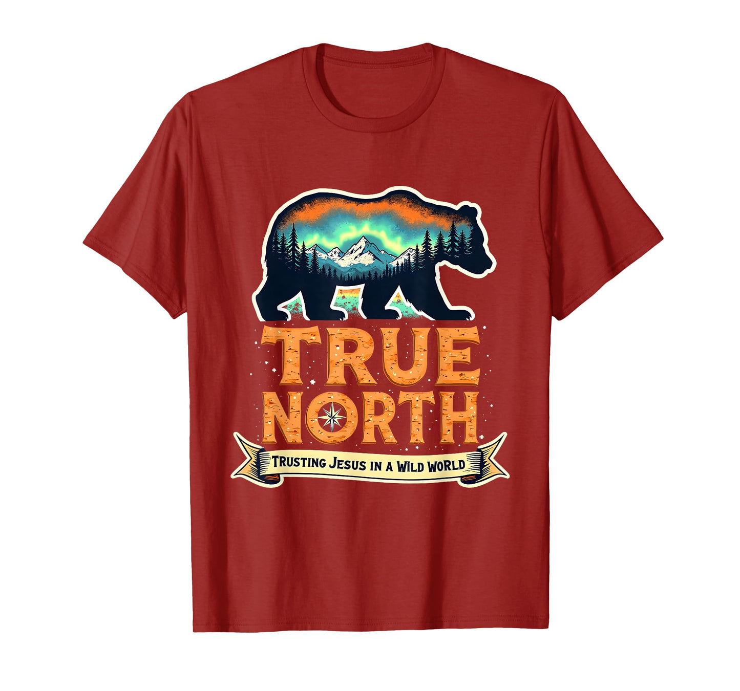 True North VBS 2025 Christian Trusting Jesus Wilderness T-Shirt