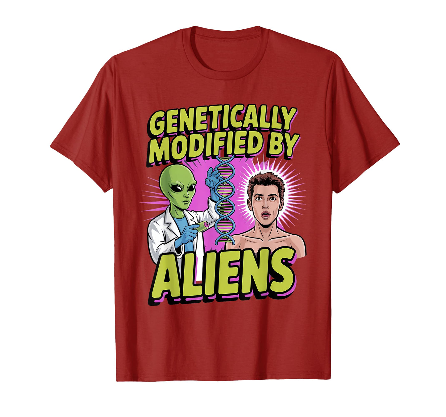Genetically Modified by Aliens Enki Anunnaki Mythology T-Shirt