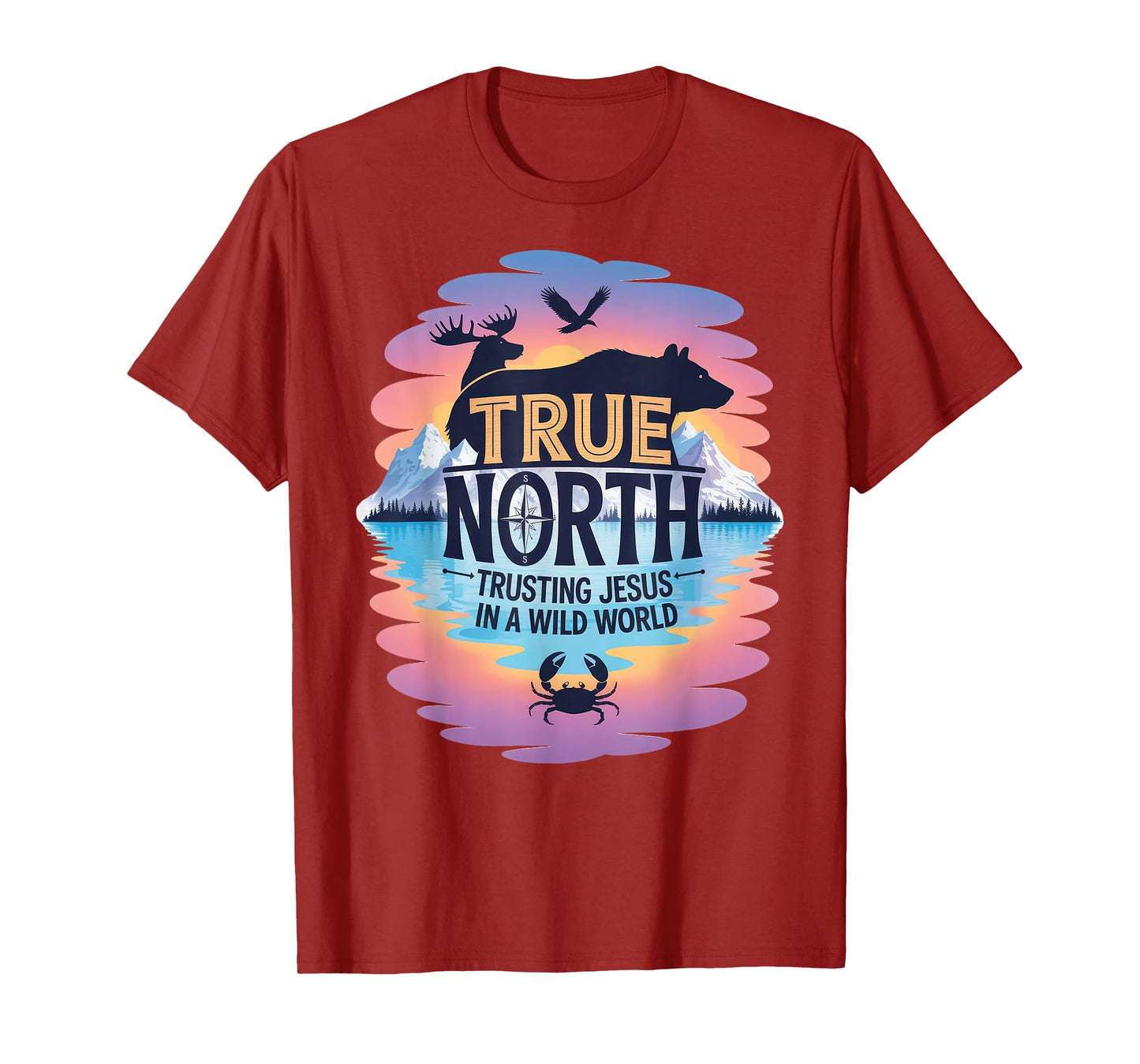 True-North VBS 2025 Trusting Jesus Wilderness Christian T-Shirt