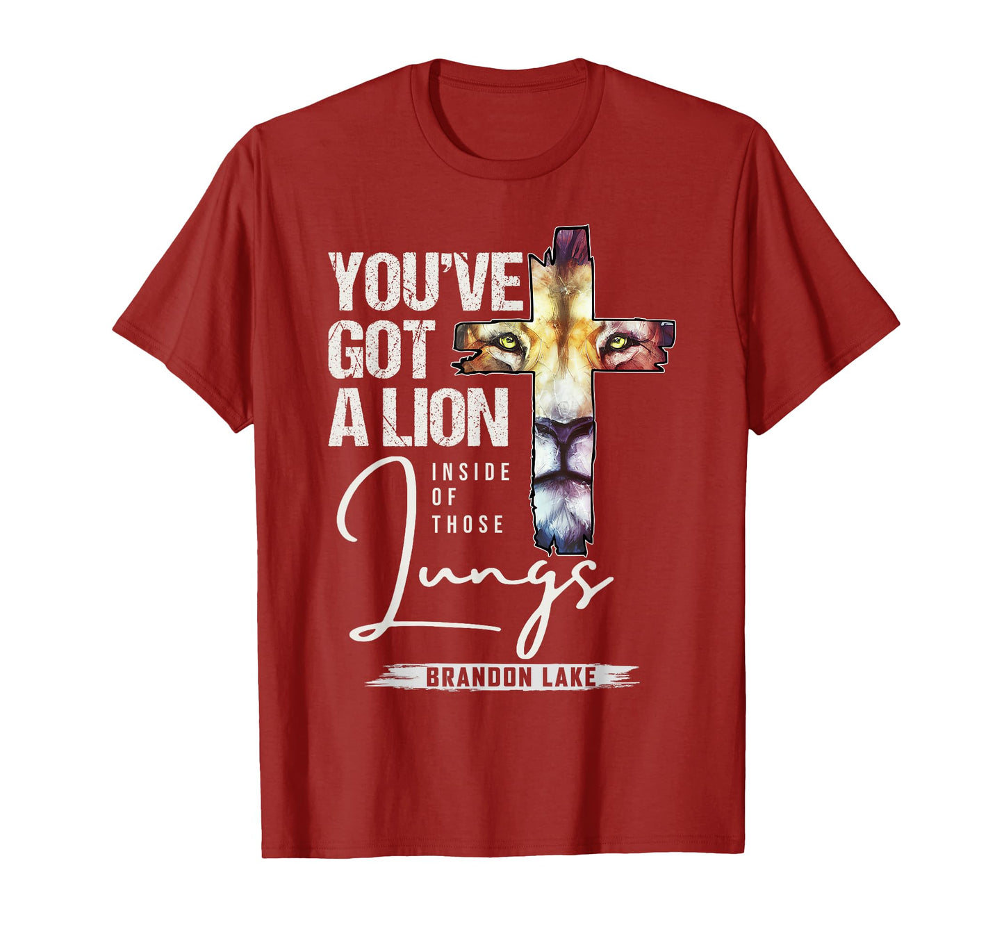 Let Your Lion Out Brandon Lake Merch Praise Jesus T-Shirt