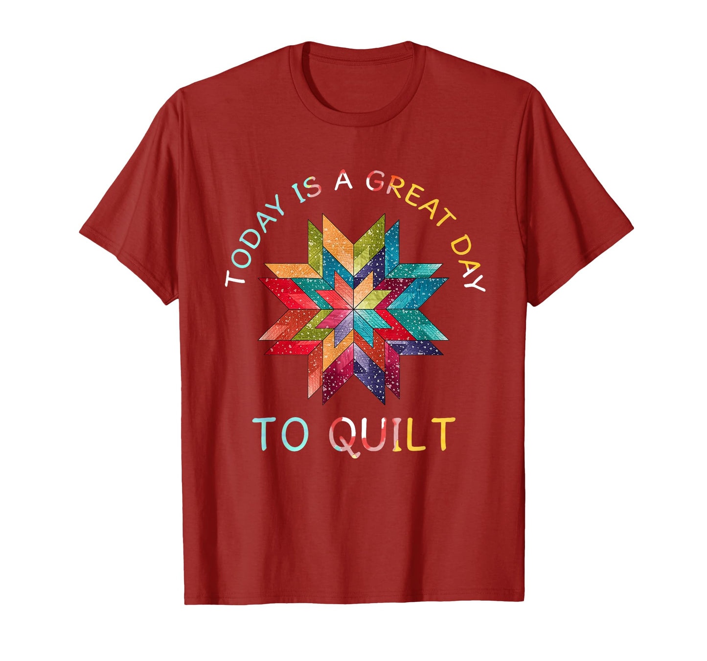Funny Quilting Sewing Day To Quilt T-Shirt Gifts for Quilter T-Shirt