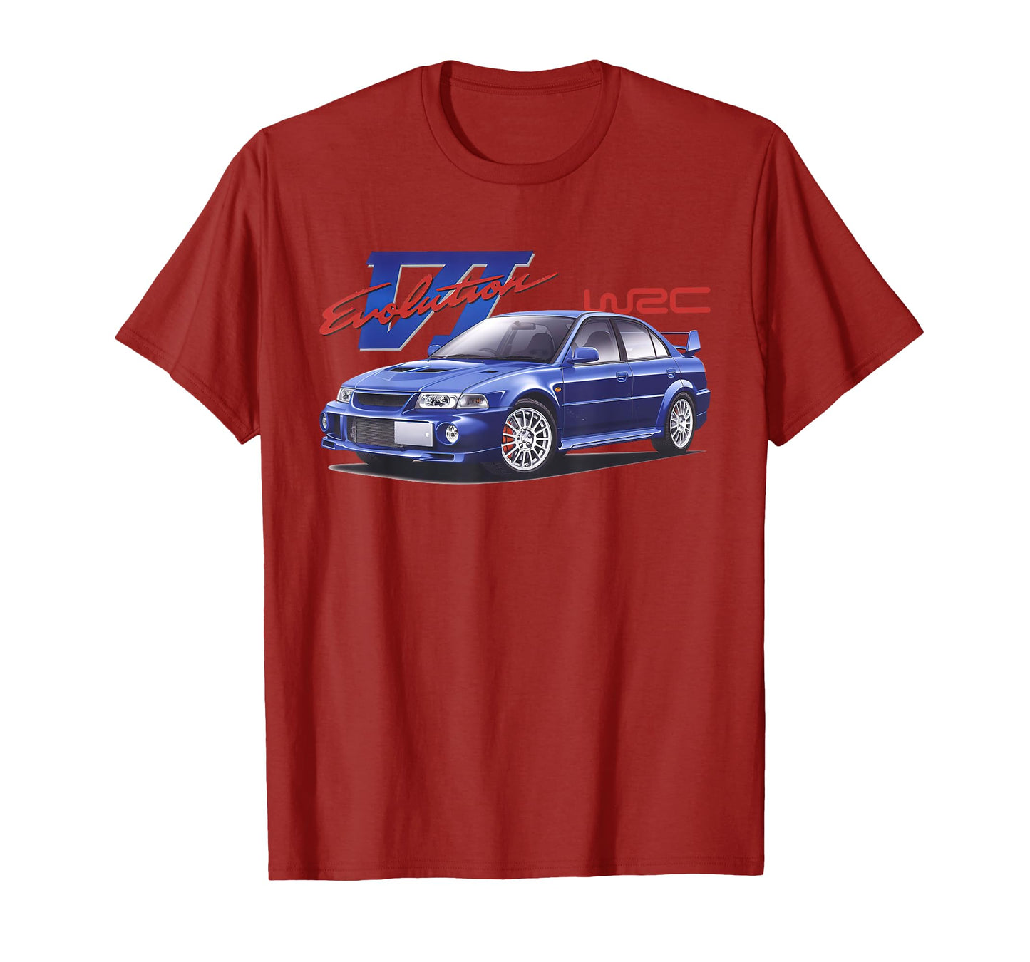 WRC Evo 6 World Rally Sports Car T-Shirt