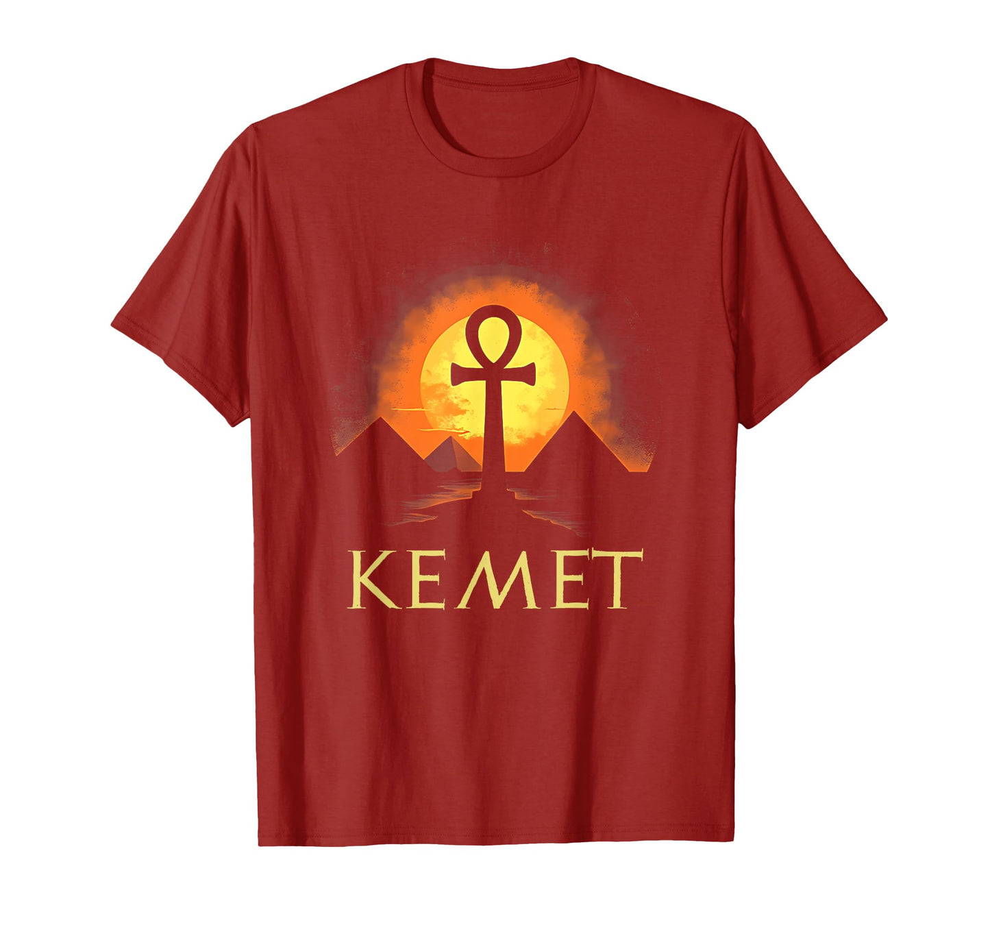 Kemet Ancient Egypt Ankh of Ra T-Shirt