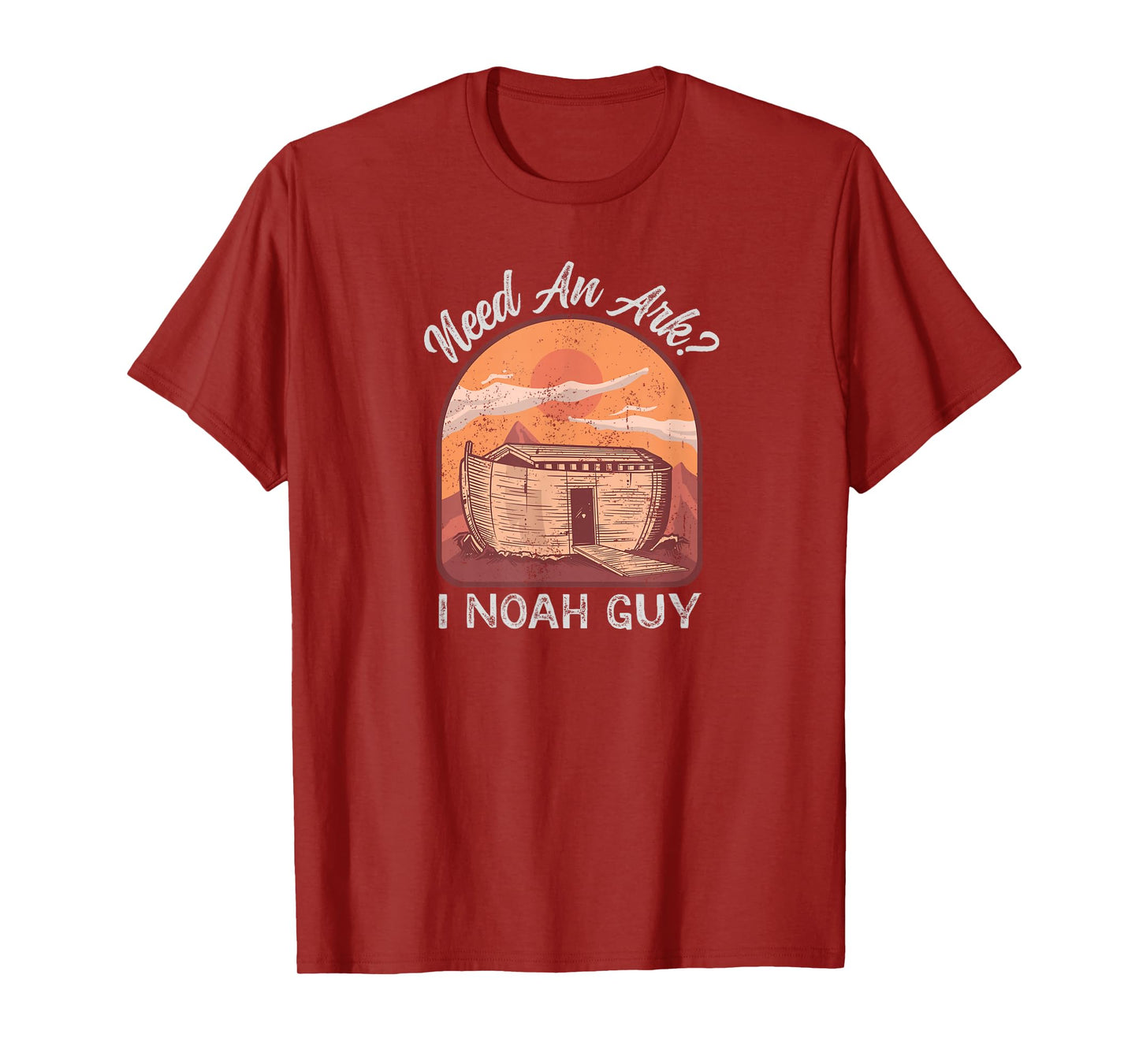 Need an Ark I Noah Guy Christian Pun Funny Humor T-Shirt