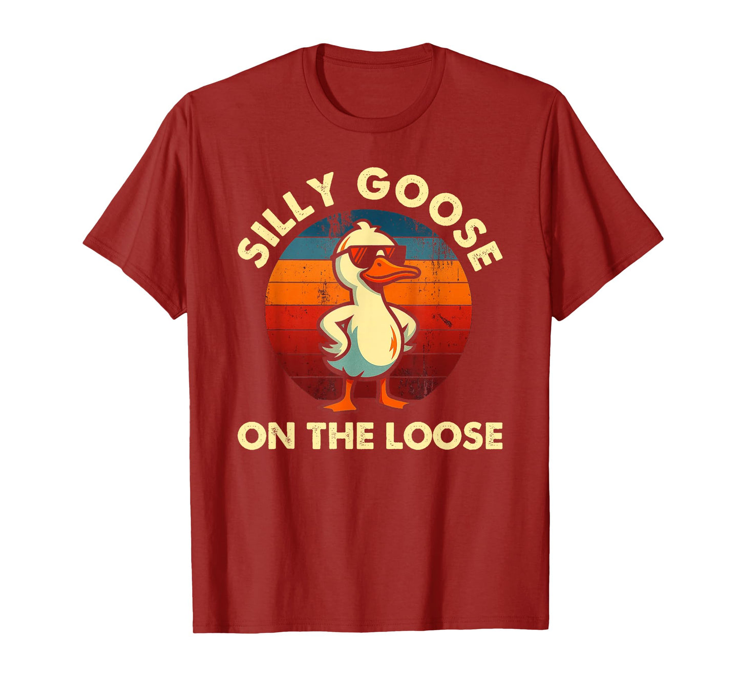 Silly Goose Shirt, Graphic Tees Men, Funny Shirts for Men T-Shirt