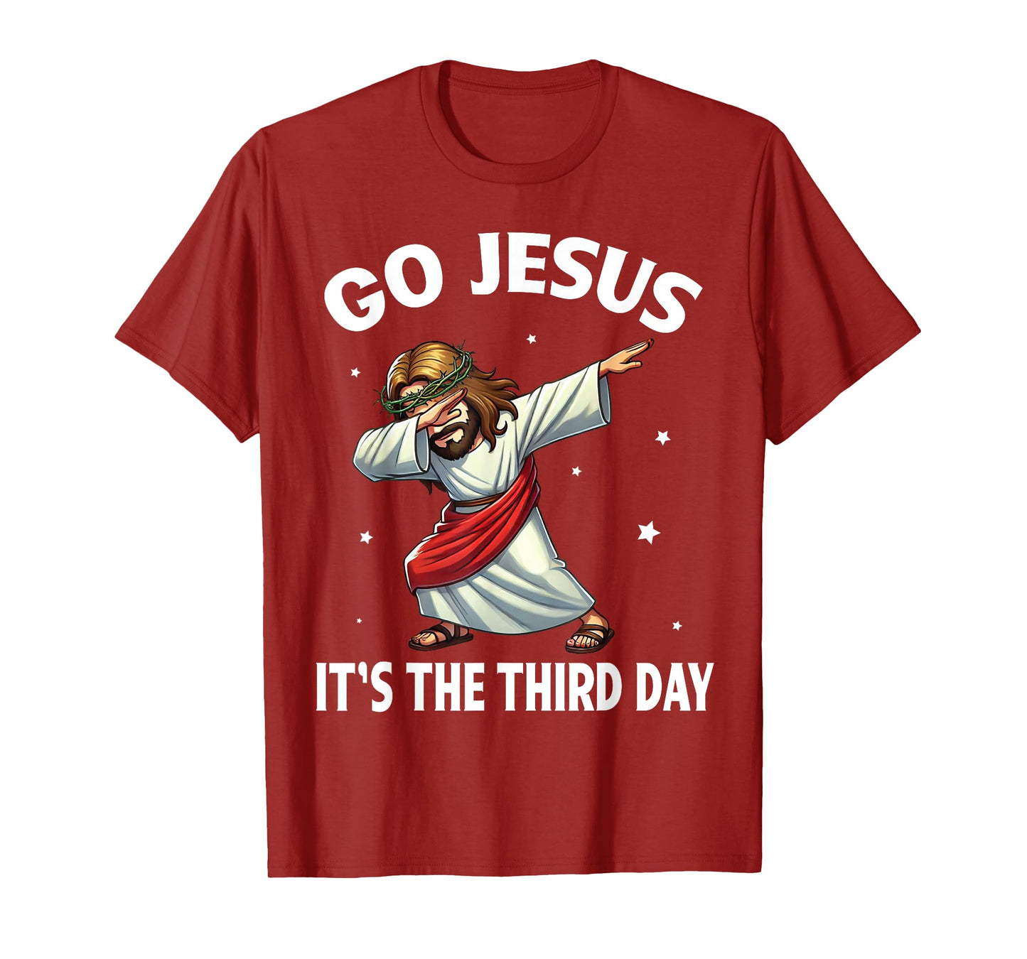Dabbing With Stars Go Jesus It's the Third Day Christians T-Shirt