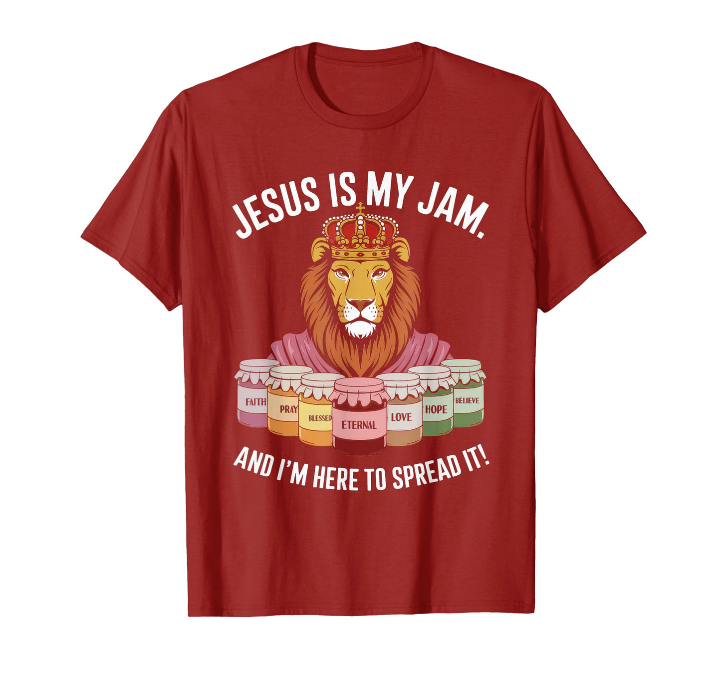 Jesus is My Jam Tshirt Men Women Christian Bible Verse T-Shirt