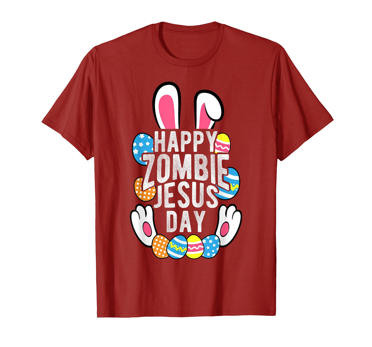 HAPPY Zombie JESUS DAY Easter Zombie T-Shirt