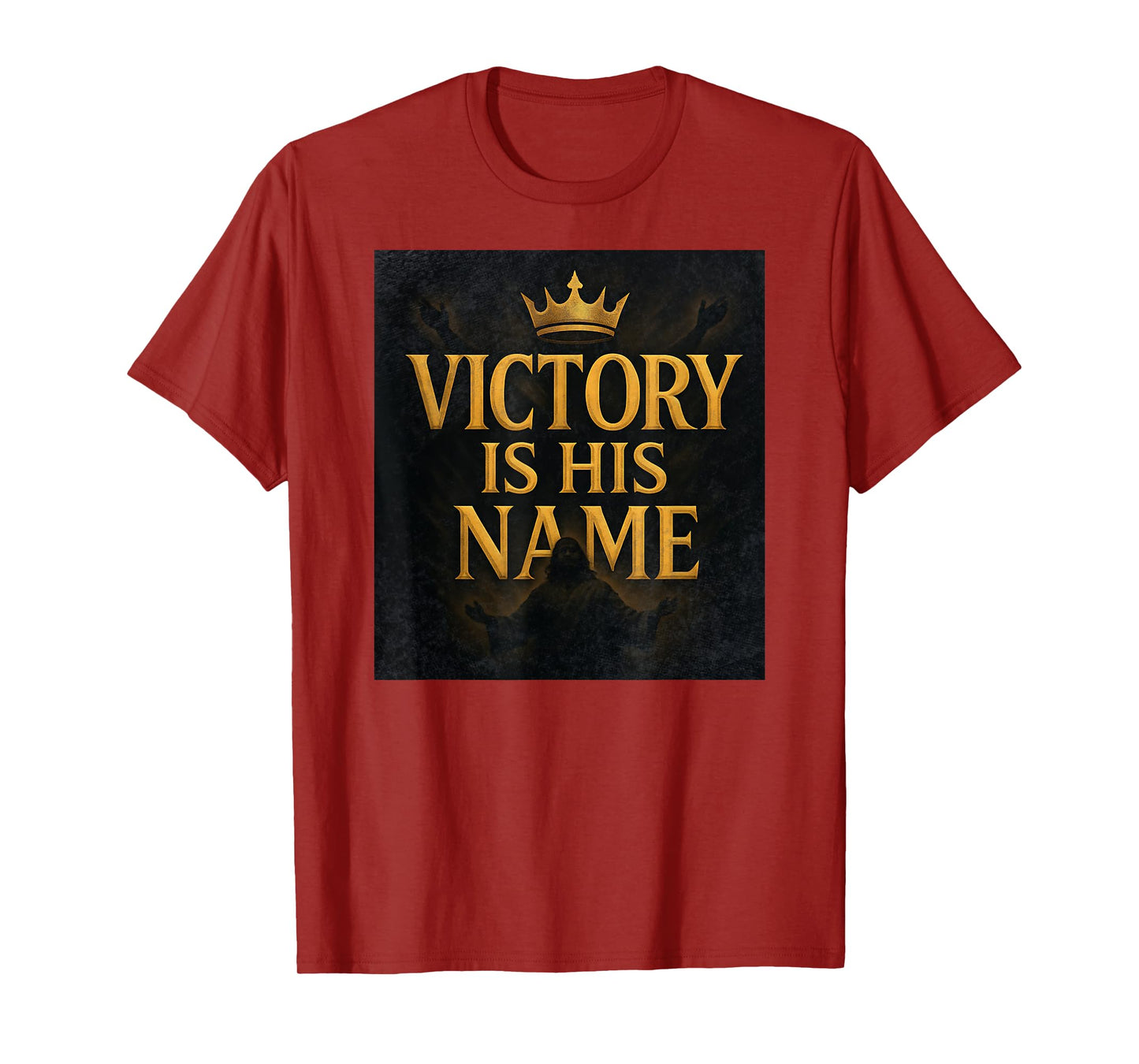 Victory is His Name Jesus Christian Design T-Shirt