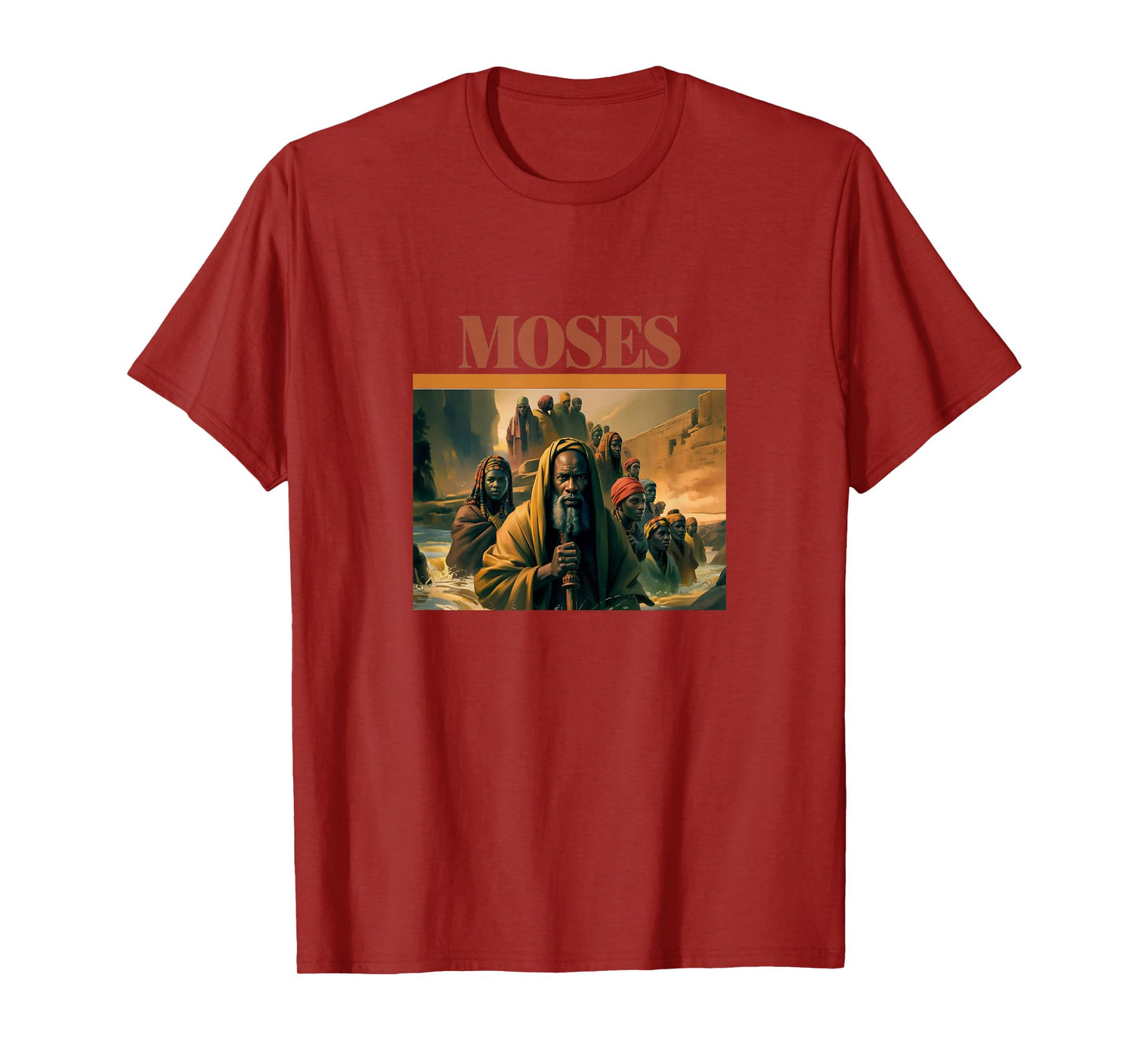 Moses - African American Hebrew Israelite Inspired Tee T-Shirt