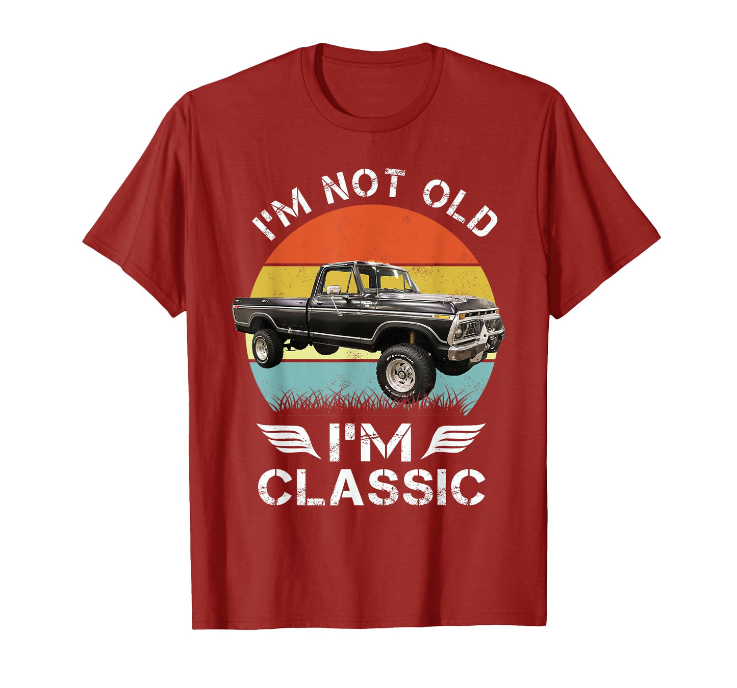 1977 classic f250 black T-Shirt, Small