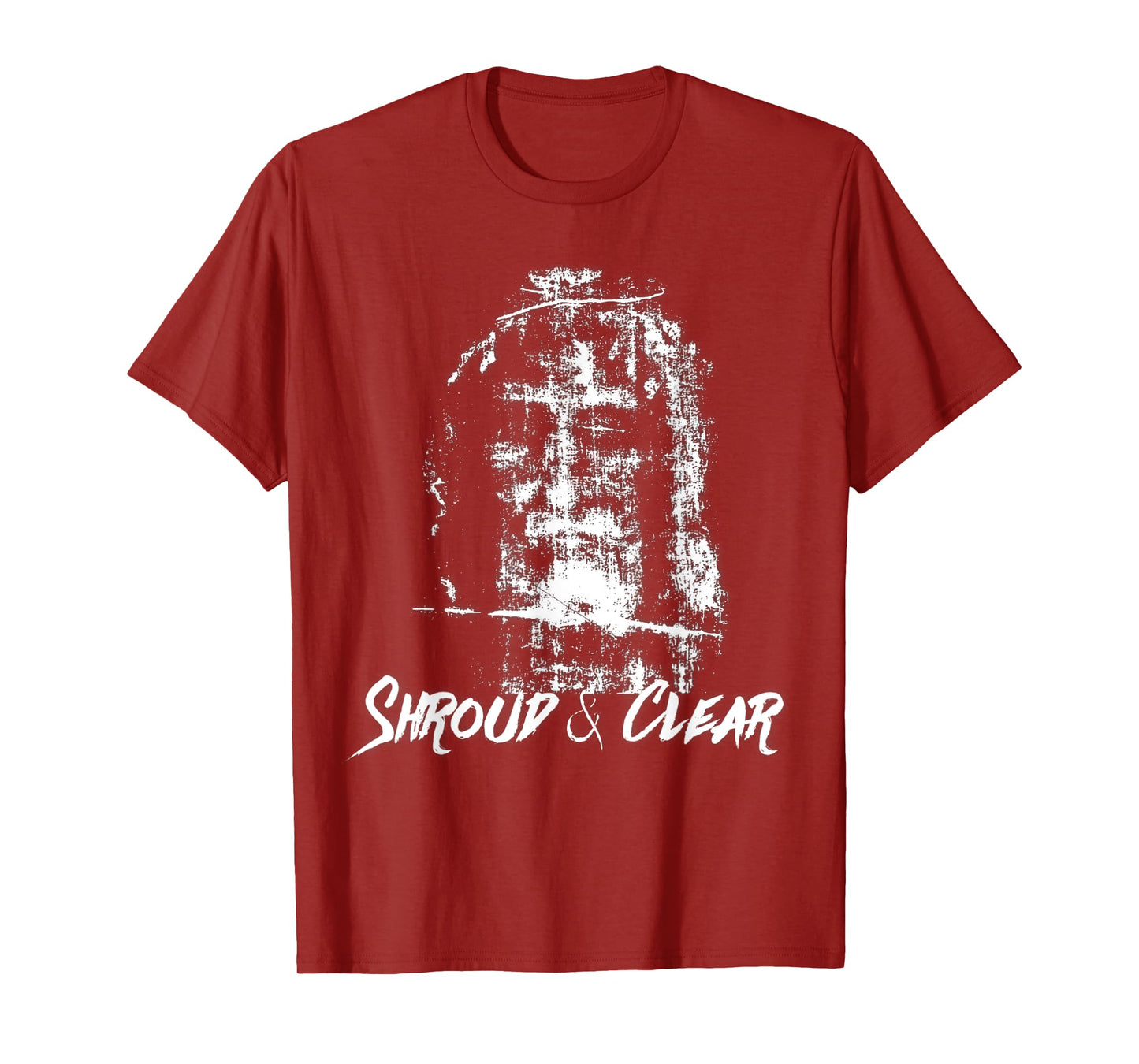 Shroud Of Turin Face of Jesus Christ Catholic T-Shirt