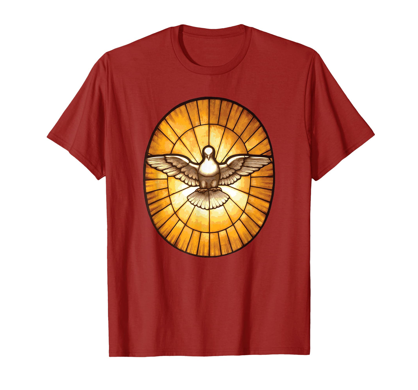 Holy Spirit Dove from St. Peter's Basilica Catholic T-Shirt