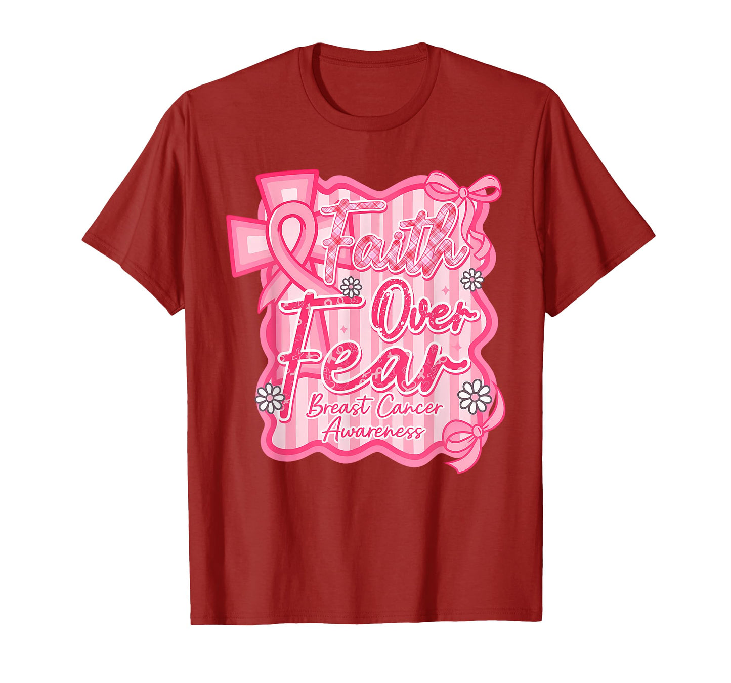 Faith Over Fear Christian, Faith Inspirational Christian T-Shirt