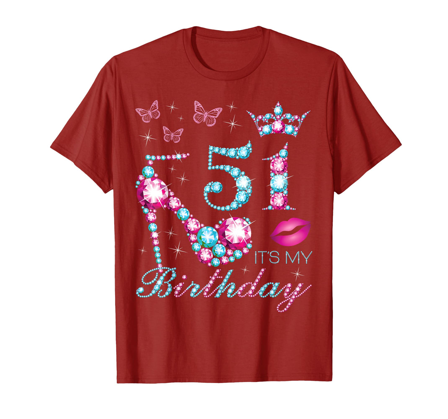 51 It's My Birthday 51 Years Old It's My 51st Birthday Party T-Shirt