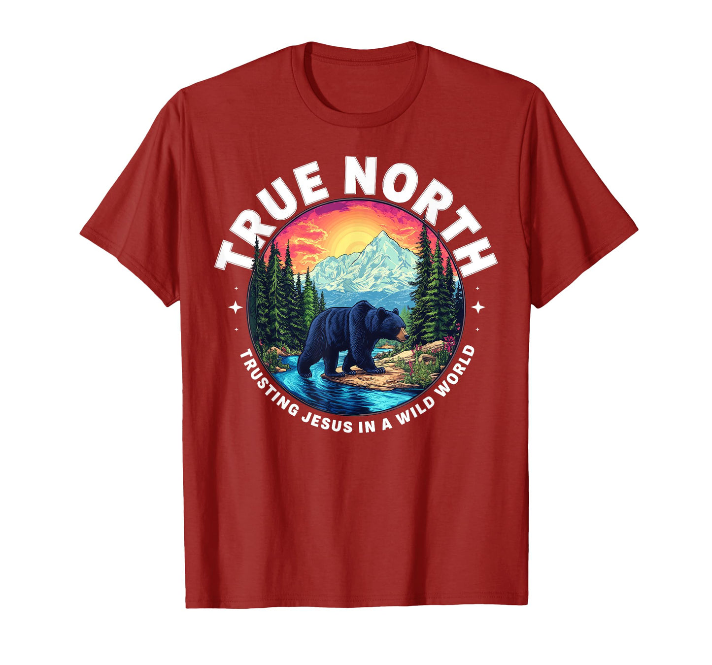 True North Trusting Jesus In A Wild World VBS 2025 T-Shirt