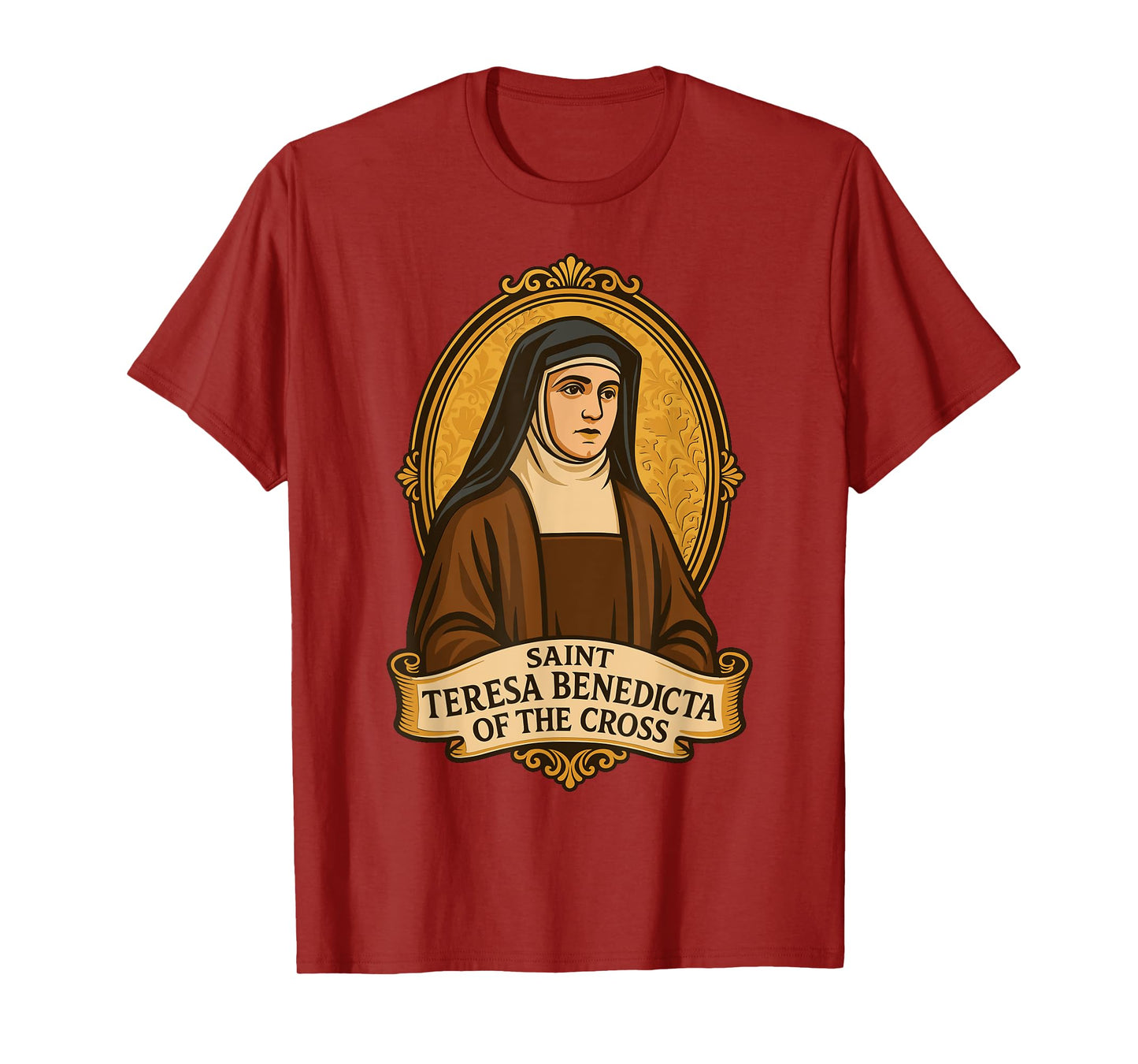 St Teresa Benedicta of The Cross Catholic Saint Edith Stein T-Shirt