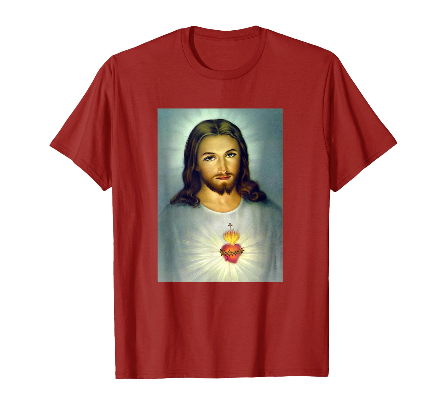 Jesus Sacred Heart Divine Mercy Christian Roman Catholic T-Shirt