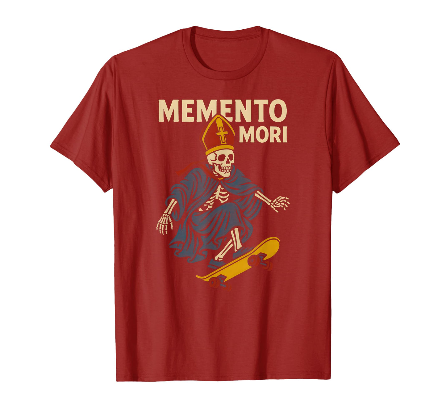 Catholic Memento Mori Vintage Mens Surgery Recovery T-Shirt