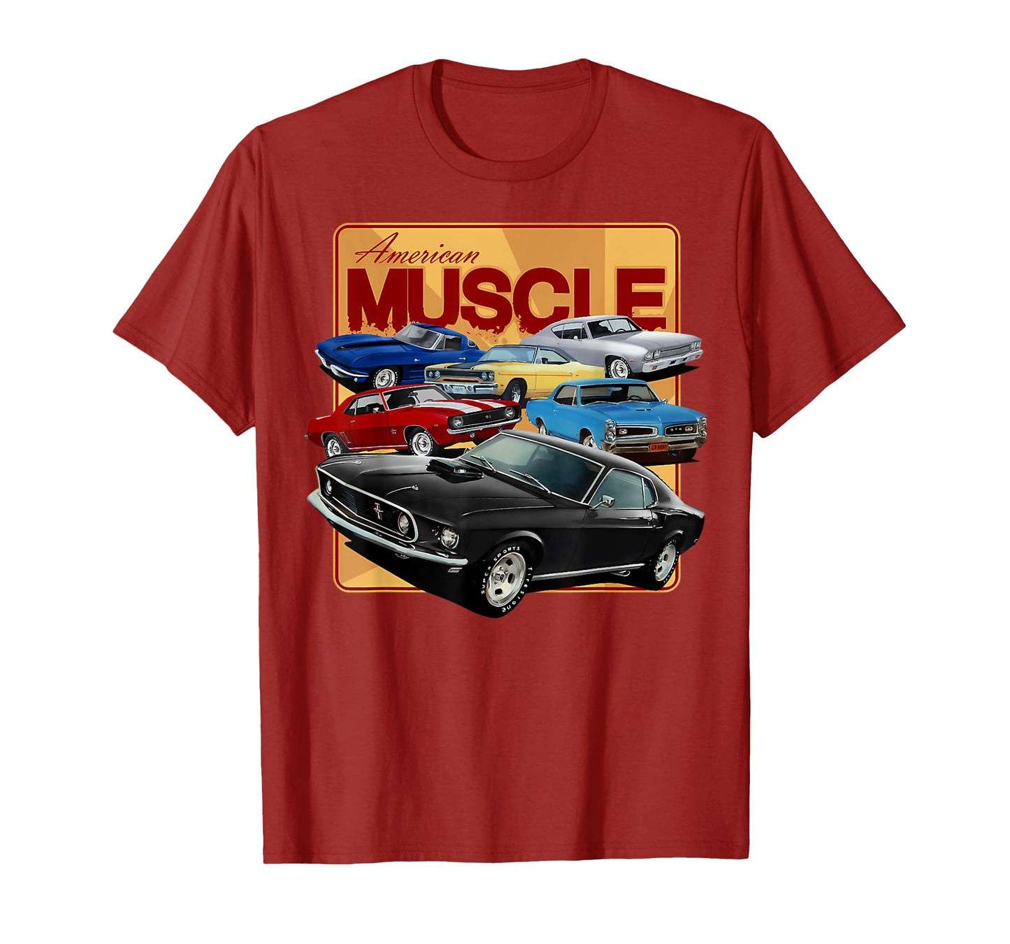 1968 1967 1965 2005 64 70 66 06 69 71 04 GTO Classic Car T-Shirt
