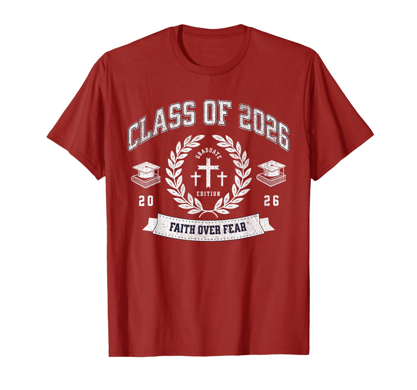 Class of 2026 Christian Graduation Religious Senior Graduate T-Shirt